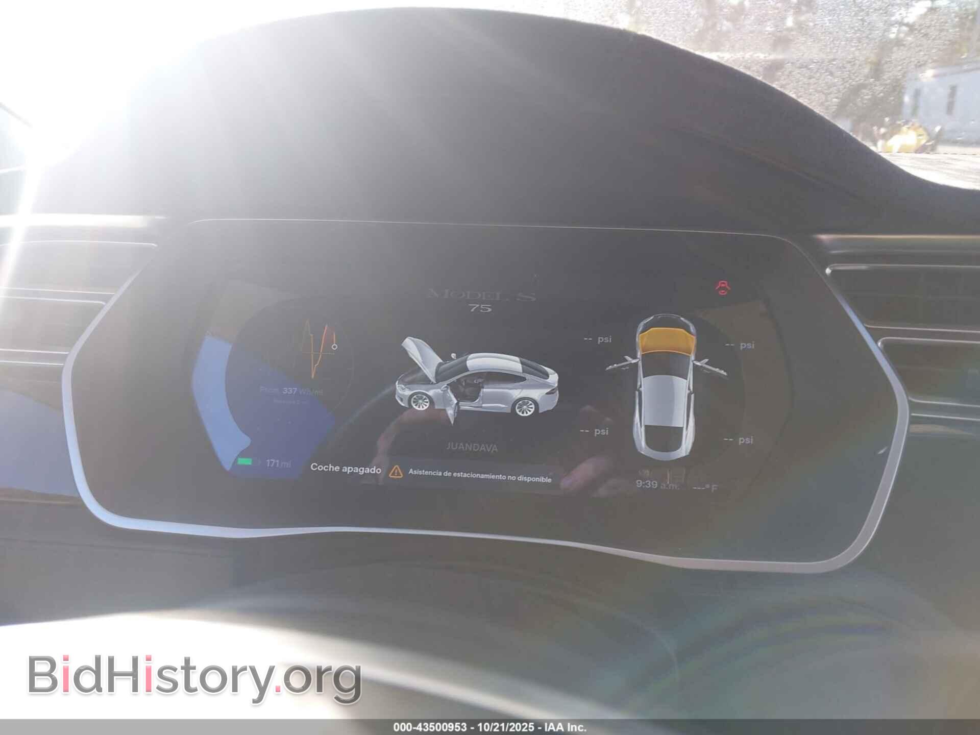 2016 TESLA MODEL S - VIN: 5YJSA1E13GF142268 - Фото 7