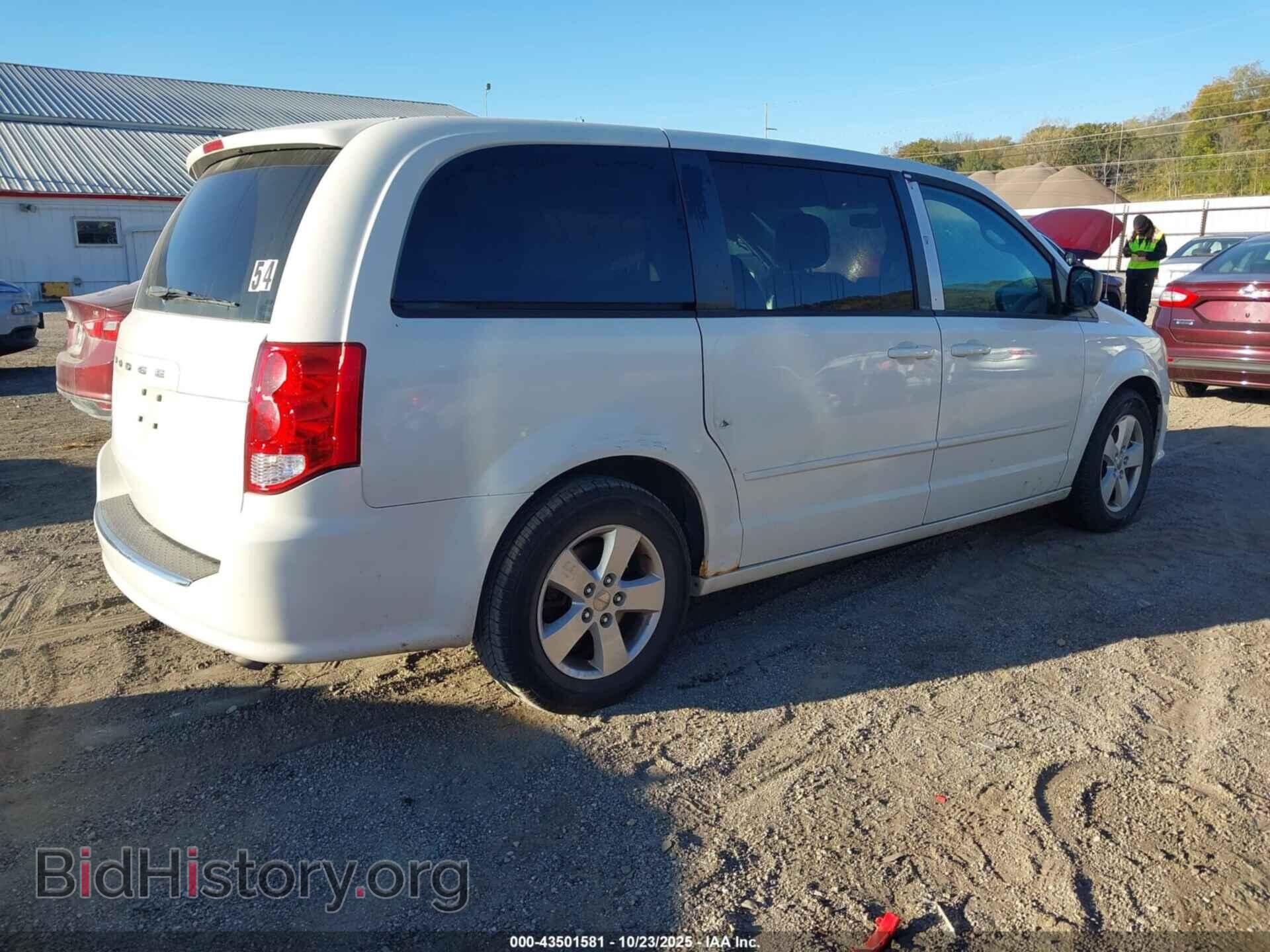 2013 DODGE GRAND CARAVAN - VIN: 2C4RDGBG4DR654574 - Фото 4