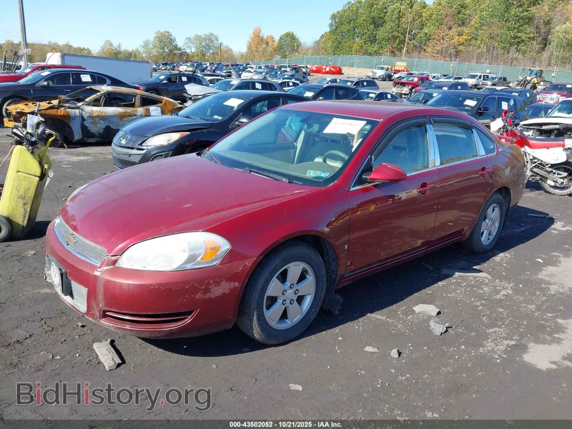 2008 CHEVROLET IMPALA - VIN: 2G1WT58N289231460 - Фото 2
