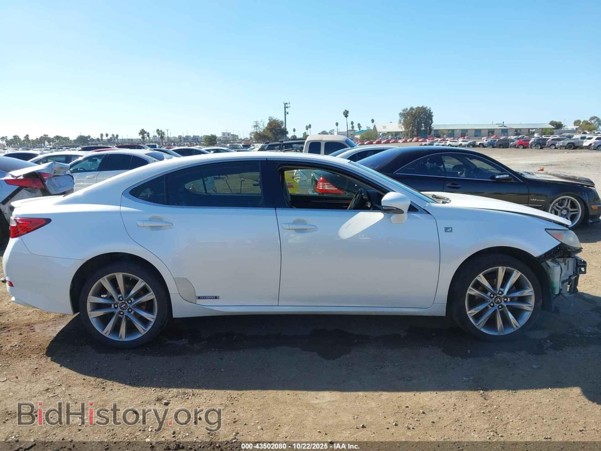 2013 LEXUS ES 300H - VIN: JTHBW1GG3D2038380 - Фото 14