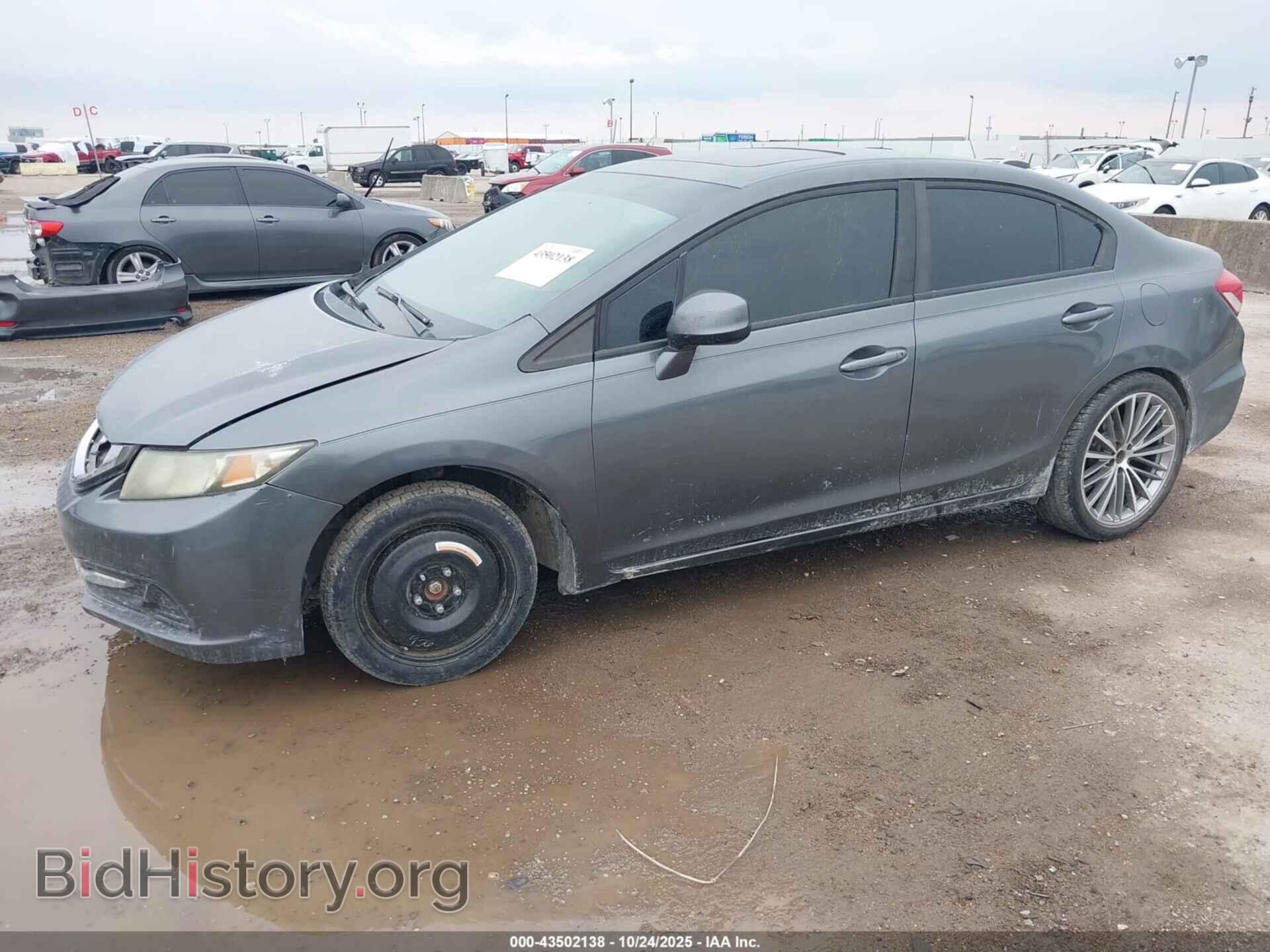 2013 HONDA CIVIC - VIN: 2HGFB2F84DH501182 - Фото 2