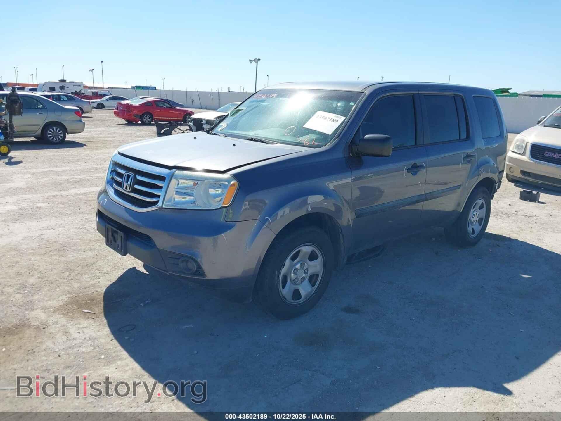 2015 HONDA PILOT - VIN: 5FNYF3H29FB031458 - Фото 2