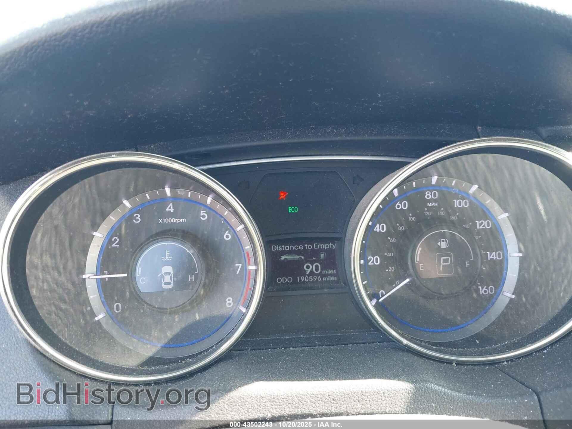 2012 HYUNDAI SONATA - VIN: 5NPEC4AC3CH333667 - Фото 7