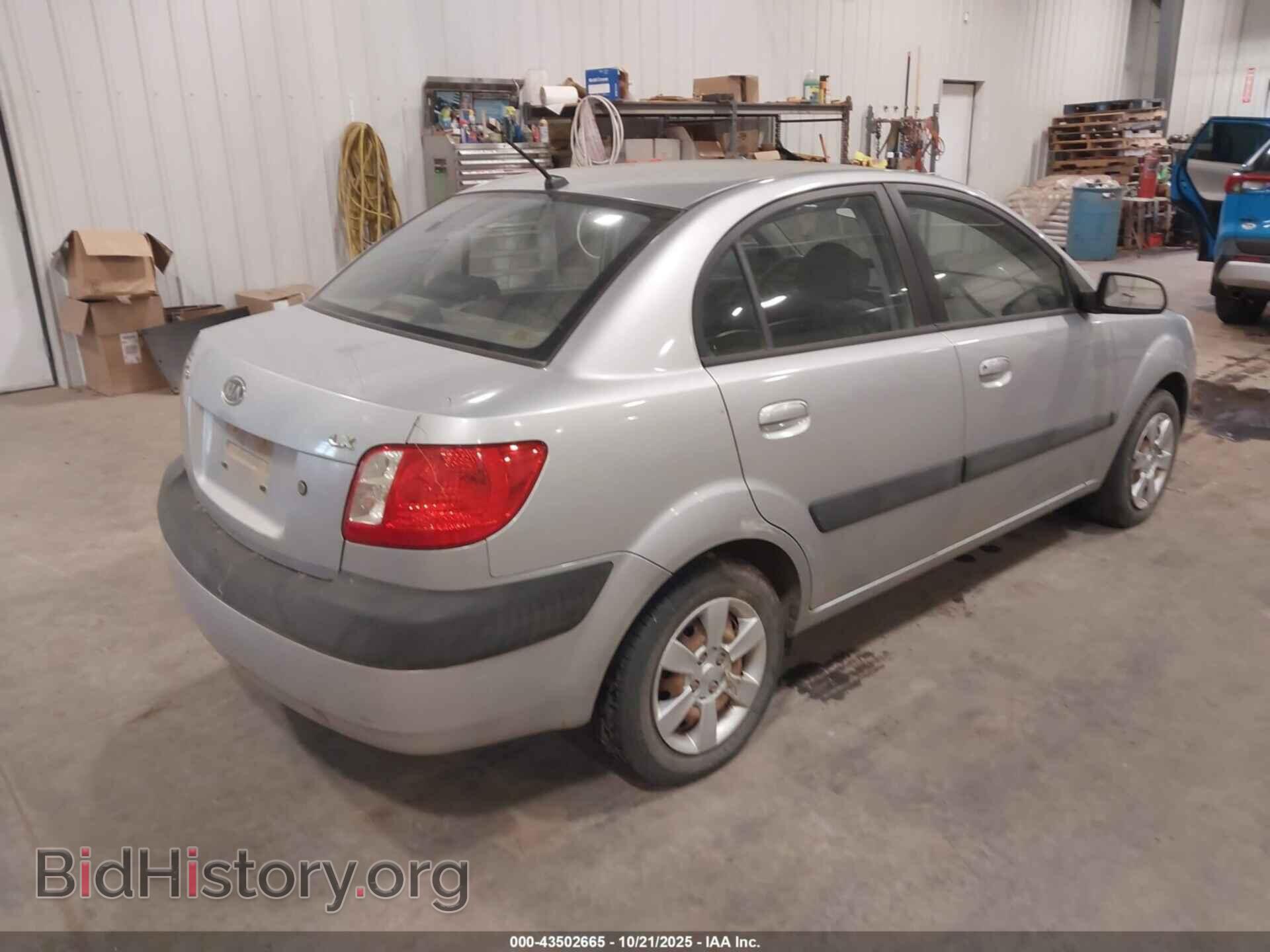 2007 KIA RIO - VIN: KNADE123076194467 - Фото 4