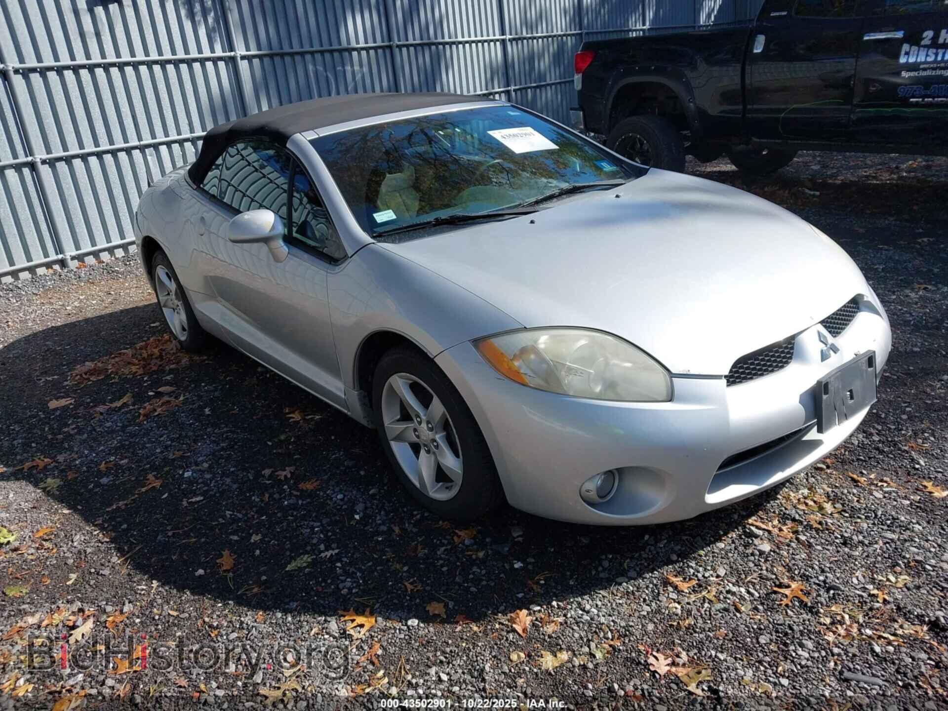 Фотография 4A3AL25F18E003313 - MITSUBISHI ECLIPSE SPYDER 2008