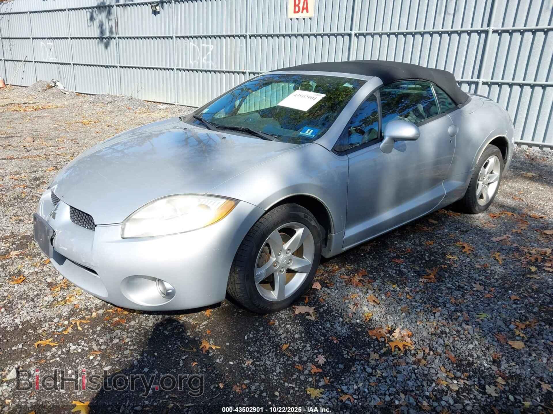 2008 MITSUBISHI ECLIPSE SPYDER - VIN: 4A3AL25F18E003313 - Photo 2