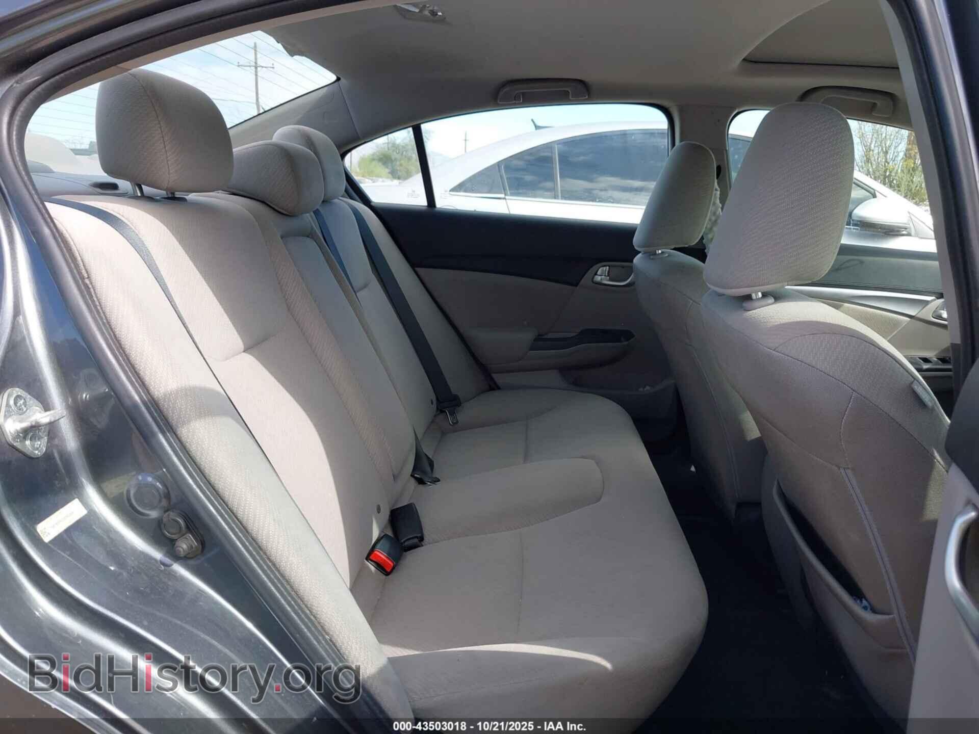 2013 HONDA CIVIC - VIN: 19XFB2F83DE043368 - Фото 8