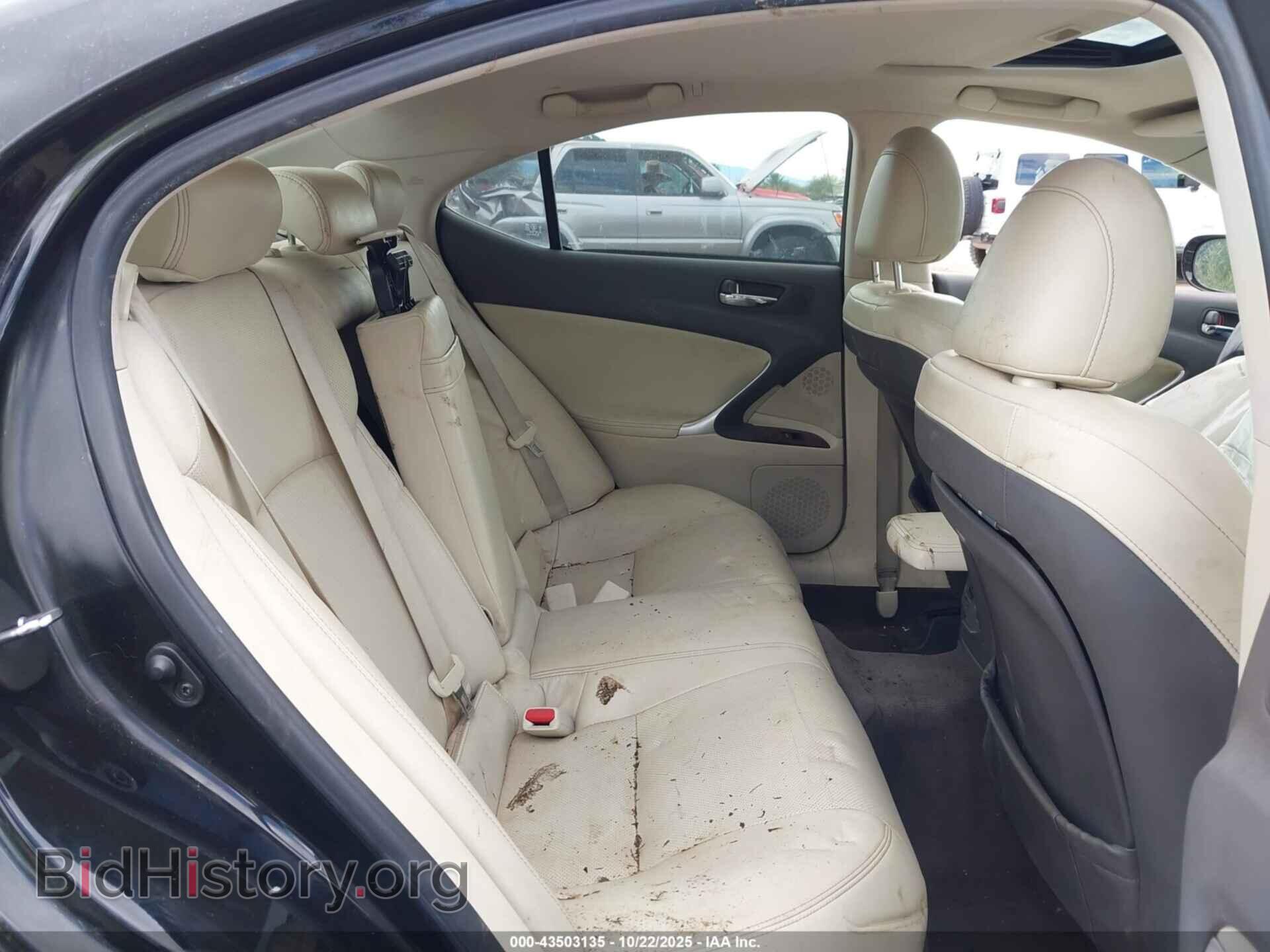 2010 LEXUS IS 350 - VIN: JTHBE5C23A5023697 - Фото 8