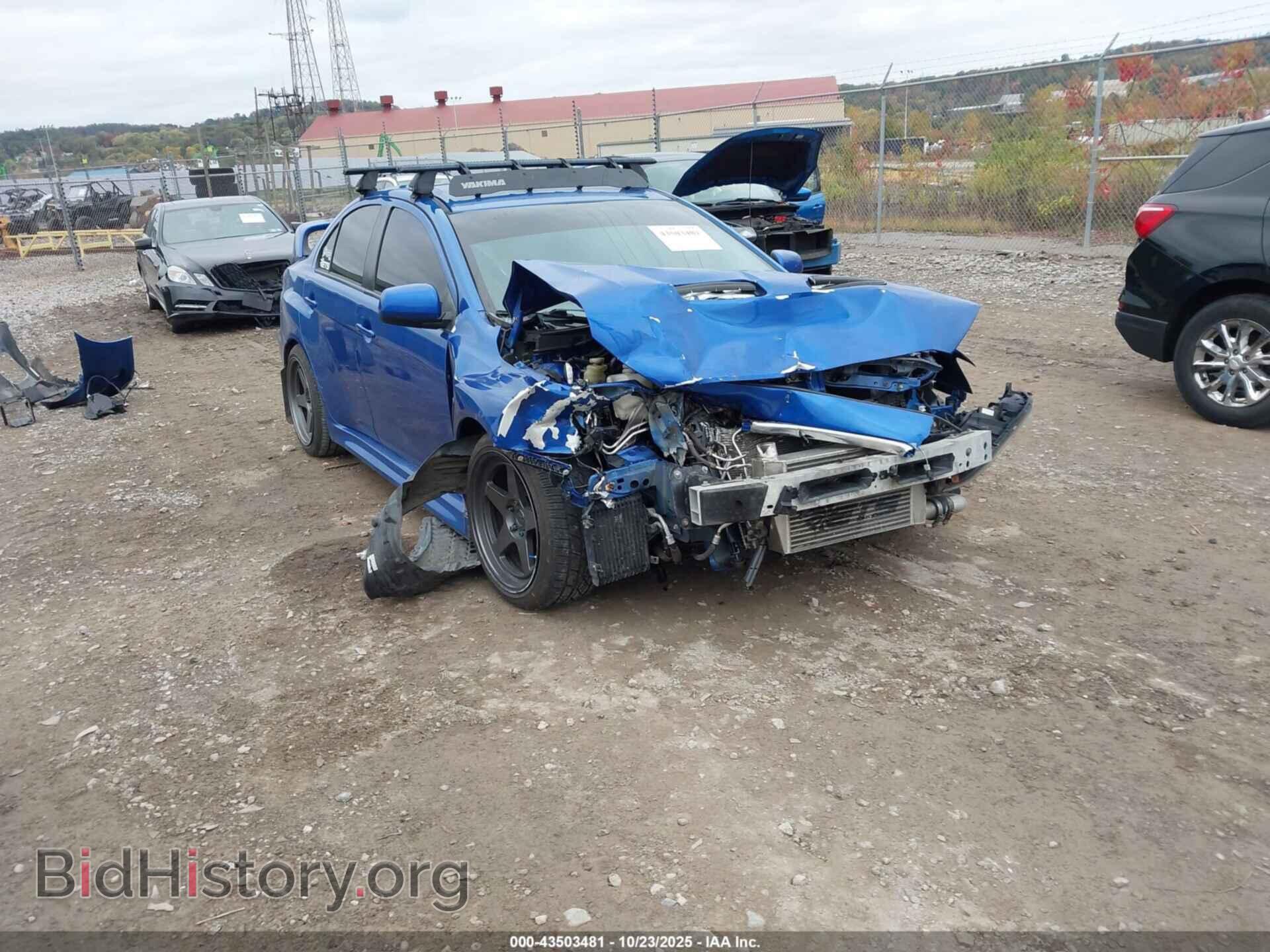 Photo JA32W8FV6CU028552 - MITSUBISHI LANCER EVOLUTION 2012