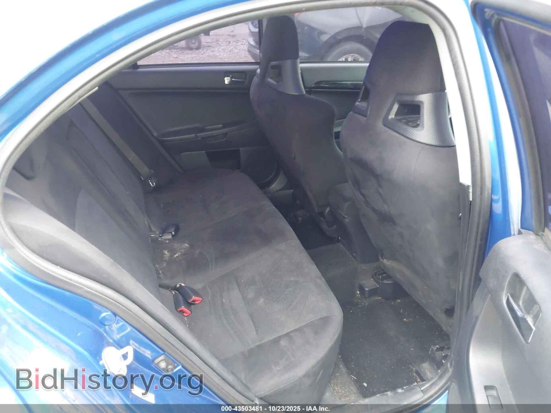 2012 MITSUBISHI LANCER EVOLUTION - VIN: JA32W8FV6CU028552 - Photo 8