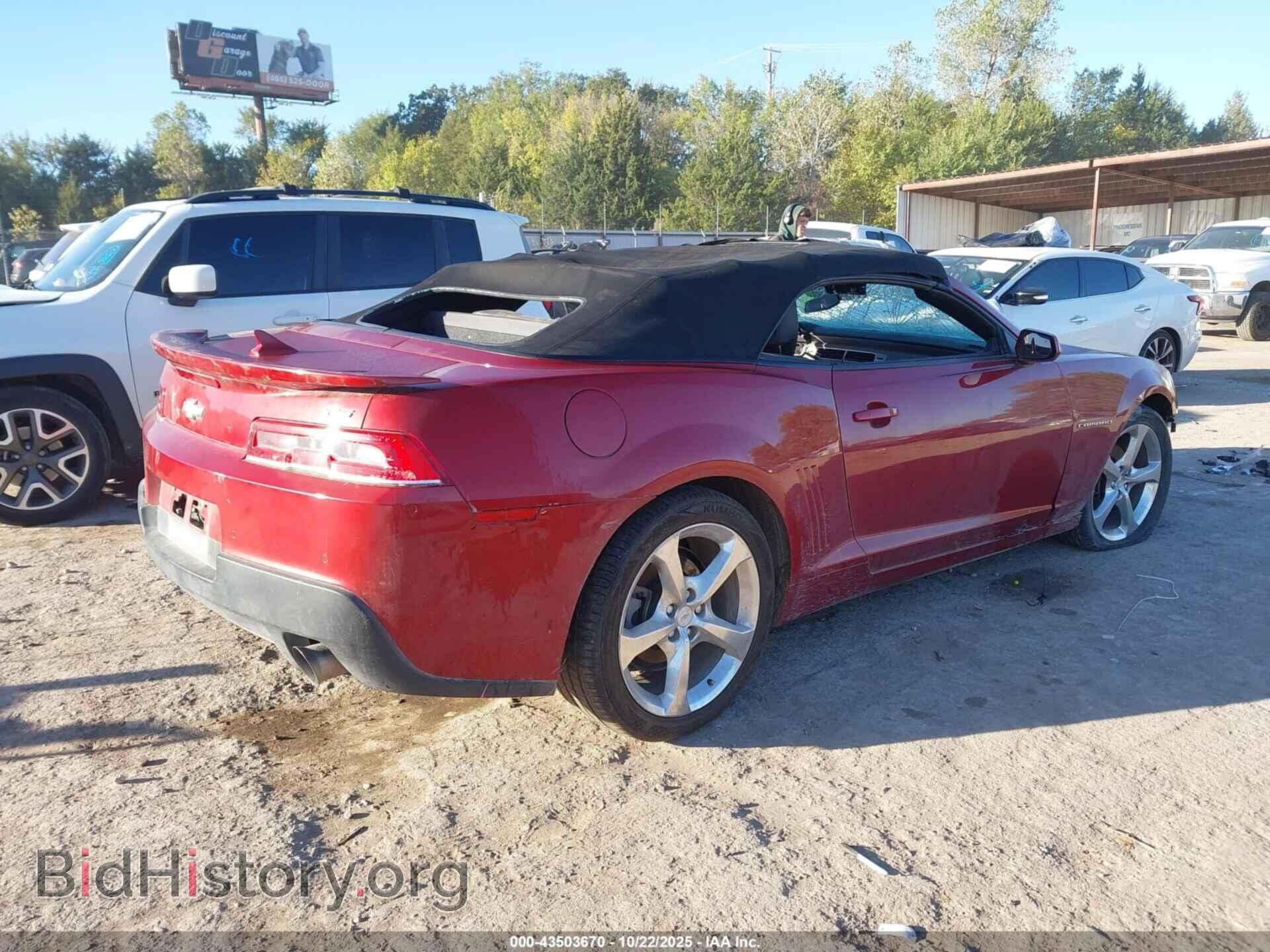 2015 CHEVROLET CAMARO - VIN: 2G1FF3D31F9295132 - Фото 4