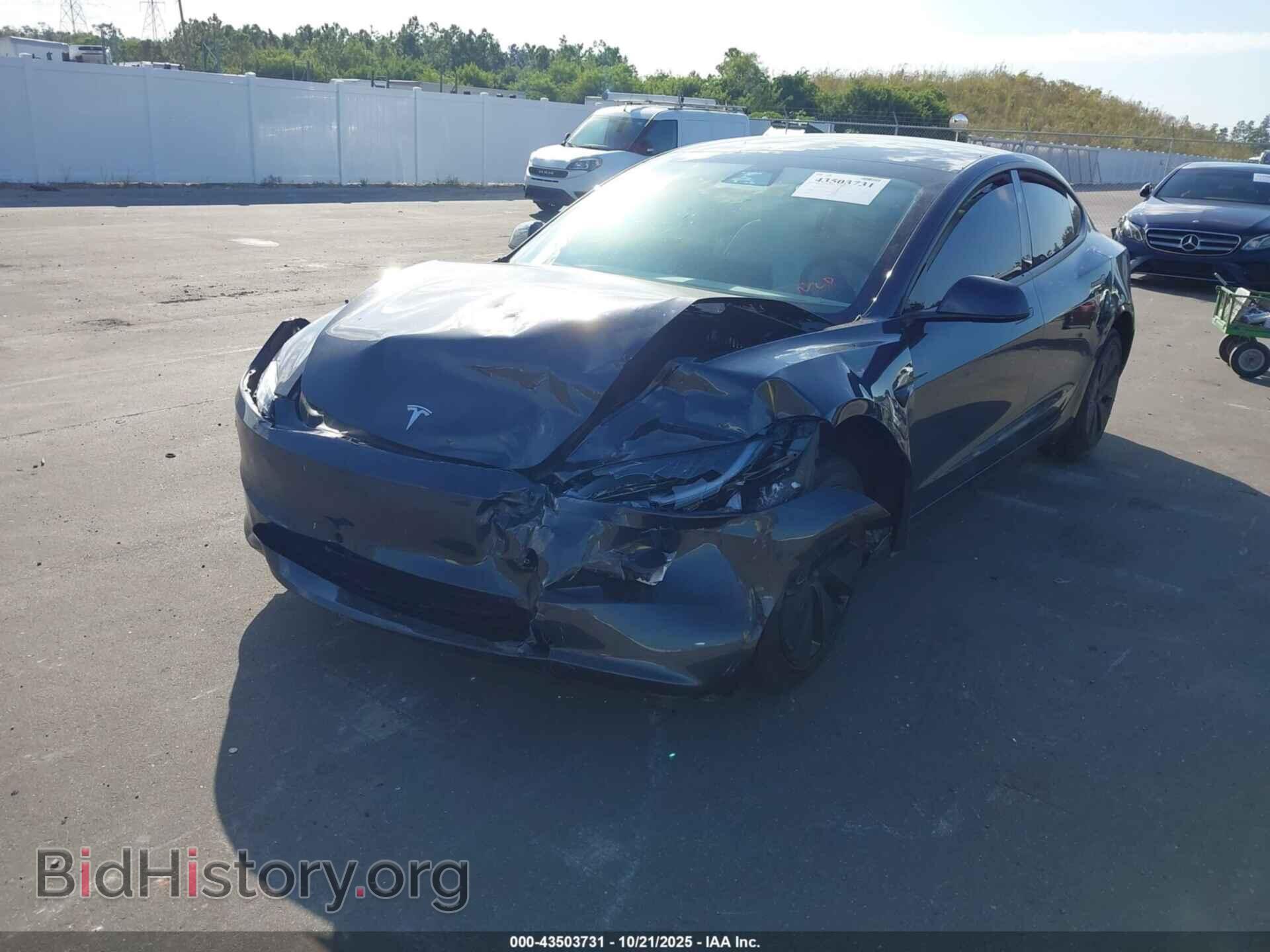 2025 TESLA MODEL 3 - VIN: 5YJ3E1EA9SF970388 - Photo 2