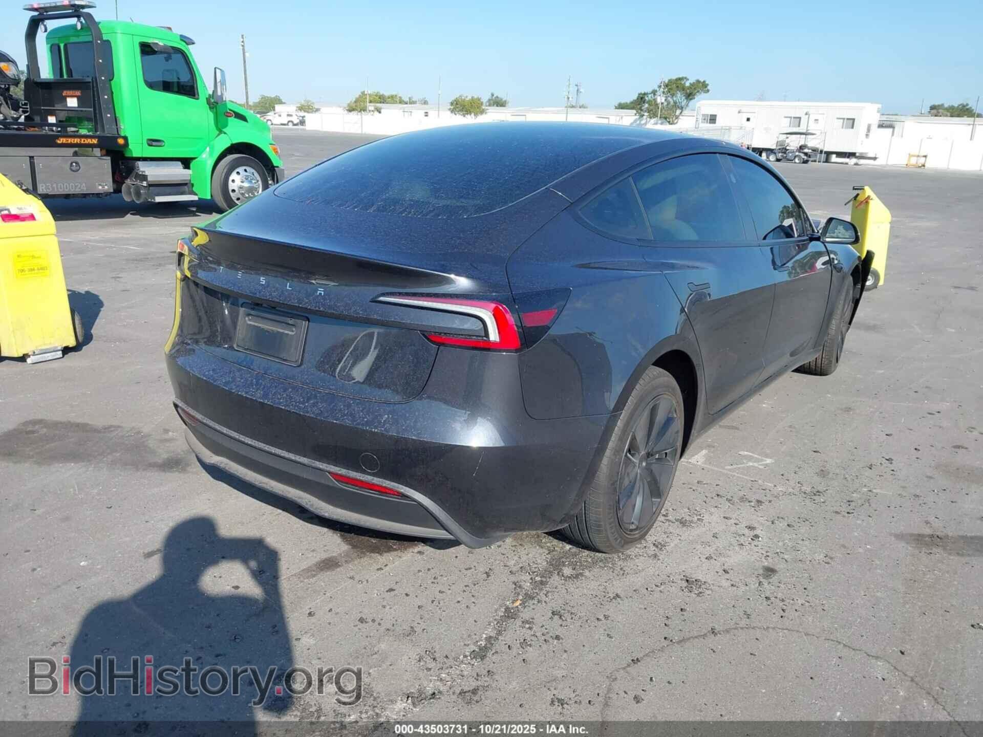 2025 TESLA MODEL 3 - VIN: 5YJ3E1EA9SF970388 - Photo 4