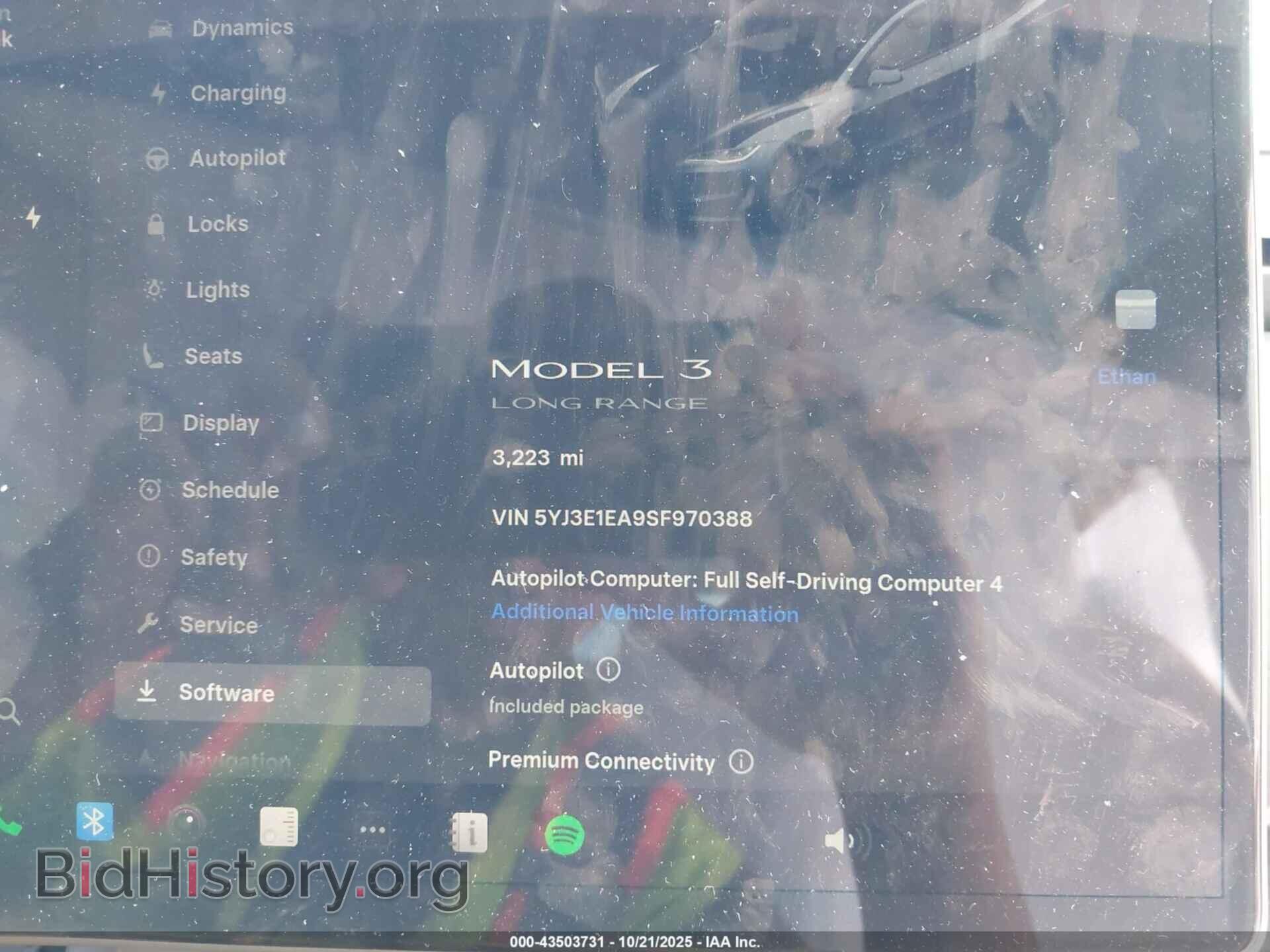 2025 TESLA MODEL 3 - VIN: 5YJ3E1EA9SF970388 - Photo 7