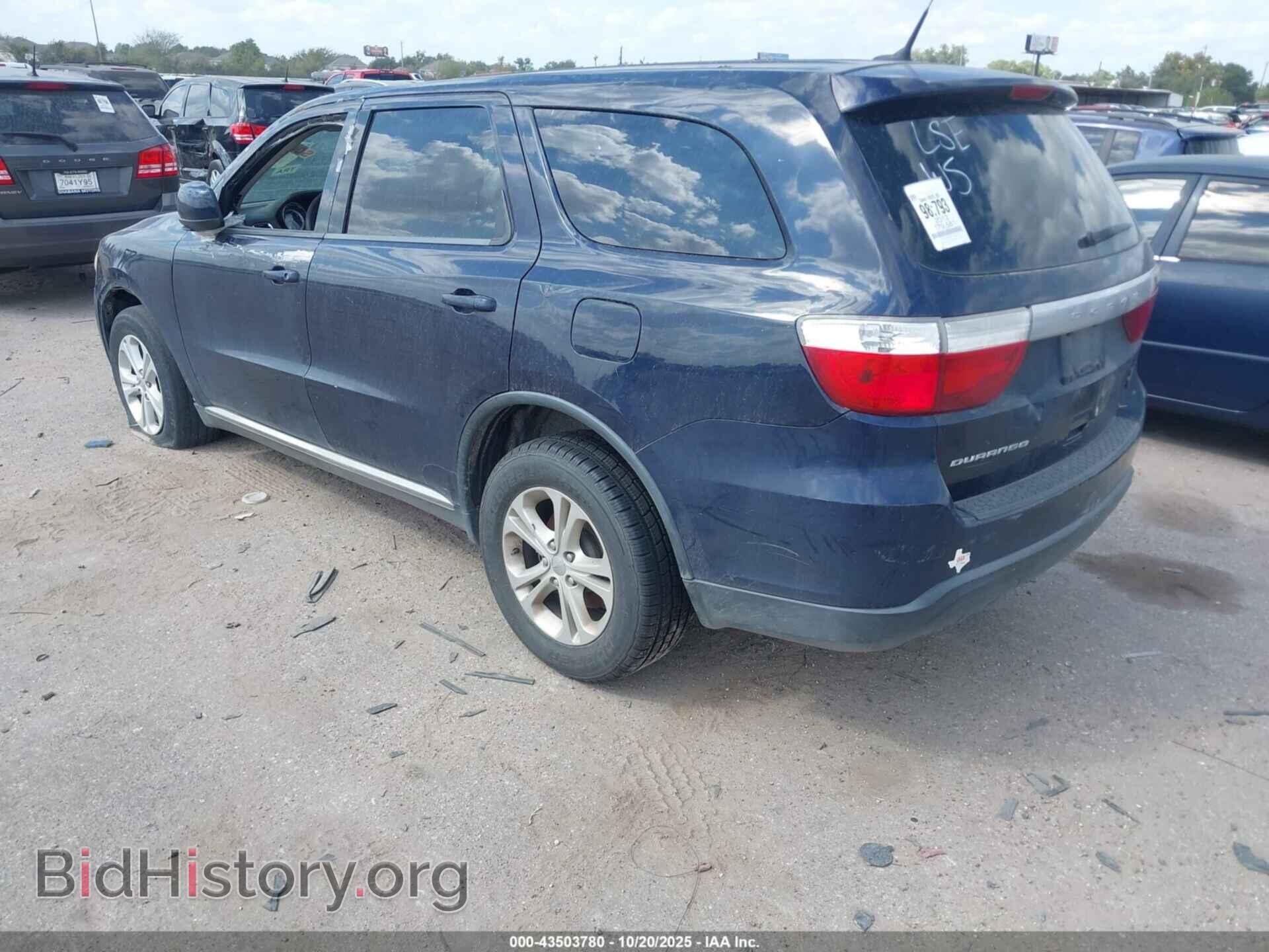 2013 DODGE DURANGO - VIN: 1C4RDHAG1DC680386 - Фото 3