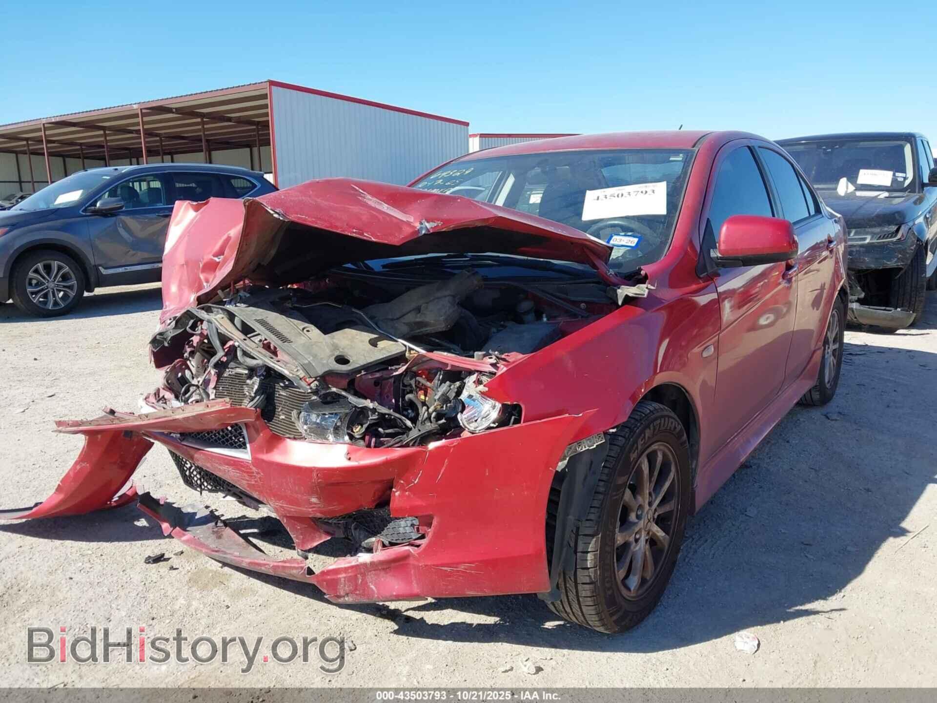 2014 MITSUBISHI LANCER - VIN: JA32U2FU0EU005135 - Фото 2