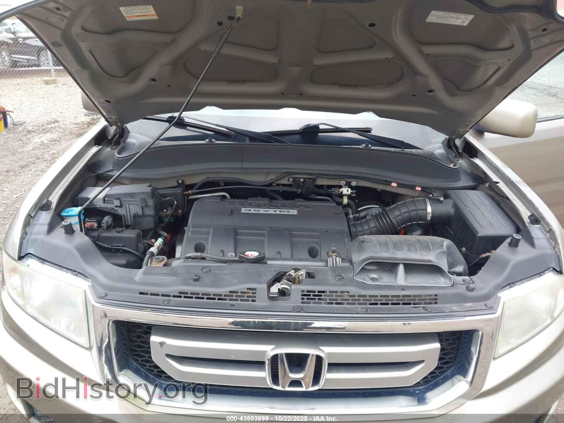 2009 HONDA RIDGELINE - VIN: 5FPYK16449B102839 - Фото 10
