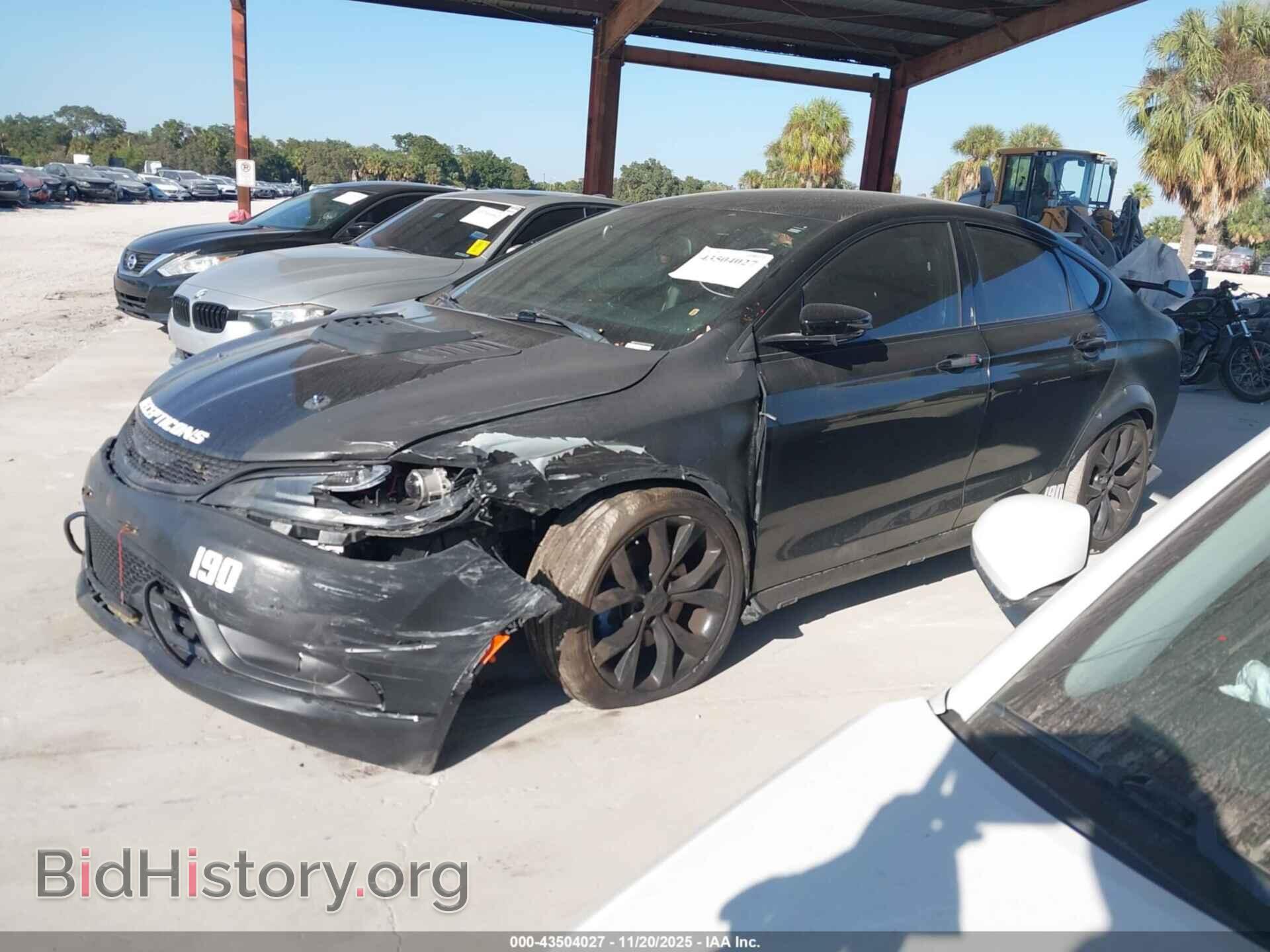 2015 CHRYSLER 200 - VIN: 1C3CCCBB7FN689183 - Фото 2