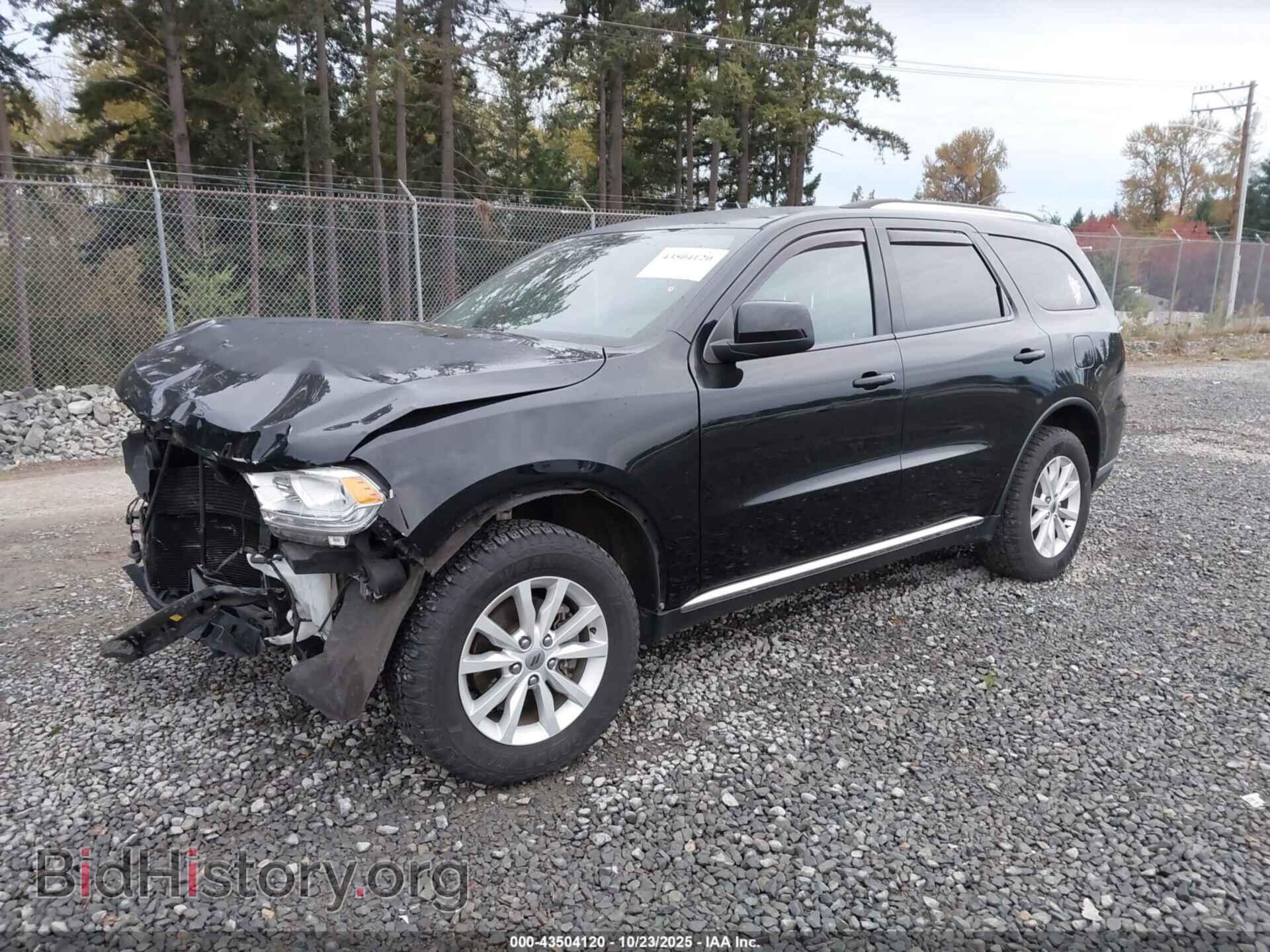 2019 DODGE DURANGO - VIN: 1C4RDJAGXKC659587 - Фото 2