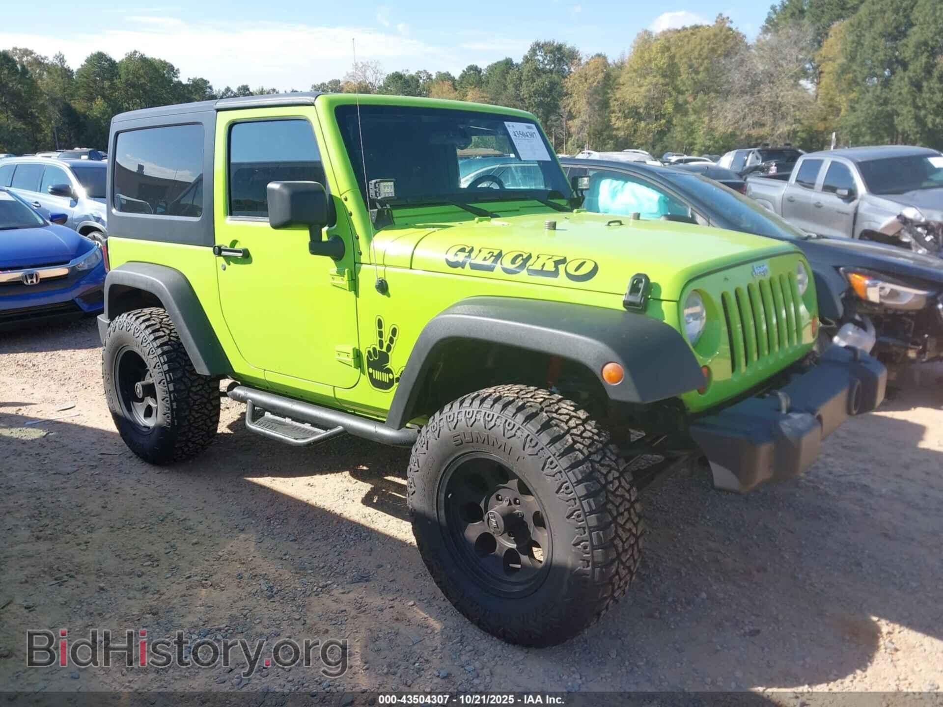 Фотография 1C4AJWAG6CL266433 - JEEP WRANGLER 2012