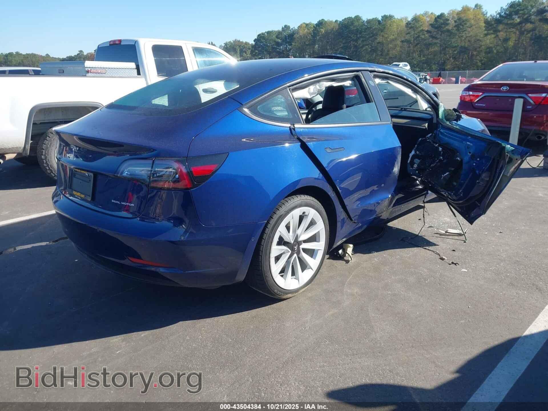 2022 TESLA MODEL 3 - VIN: 5YJ3E1EB5NF198582 - Фото 4