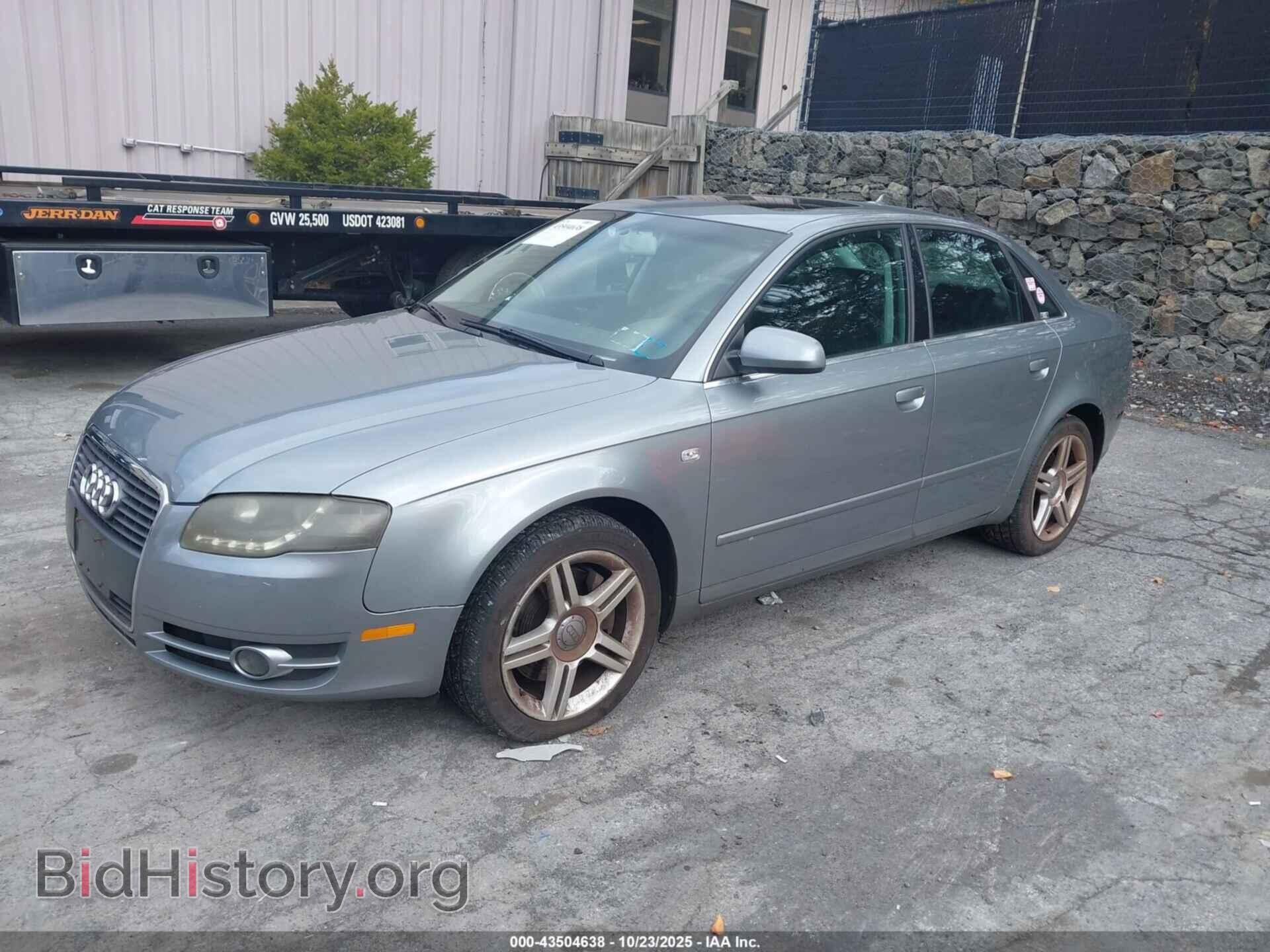 2007 AUDI A4 - VIN: WAUDF78E77A191023 - Фото 2