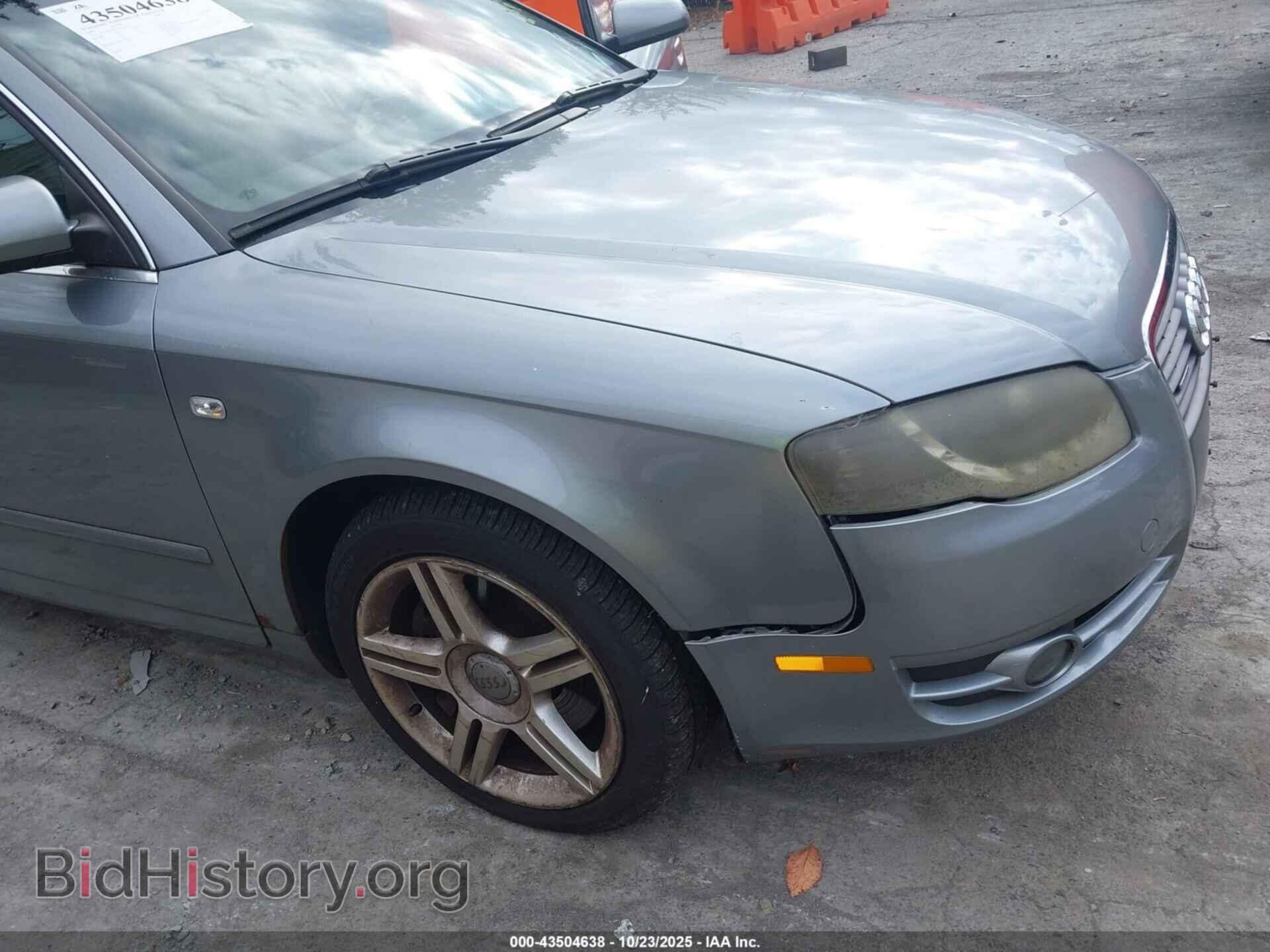 2007 AUDI A4 - VIN: WAUDF78E77A191023 - Фото 6