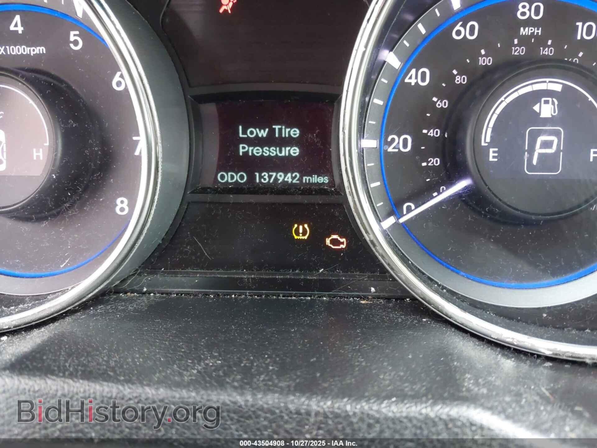 2012 HYUNDAI SONATA - VIN: 5NPEC4AC0CH418725 - Фото 6