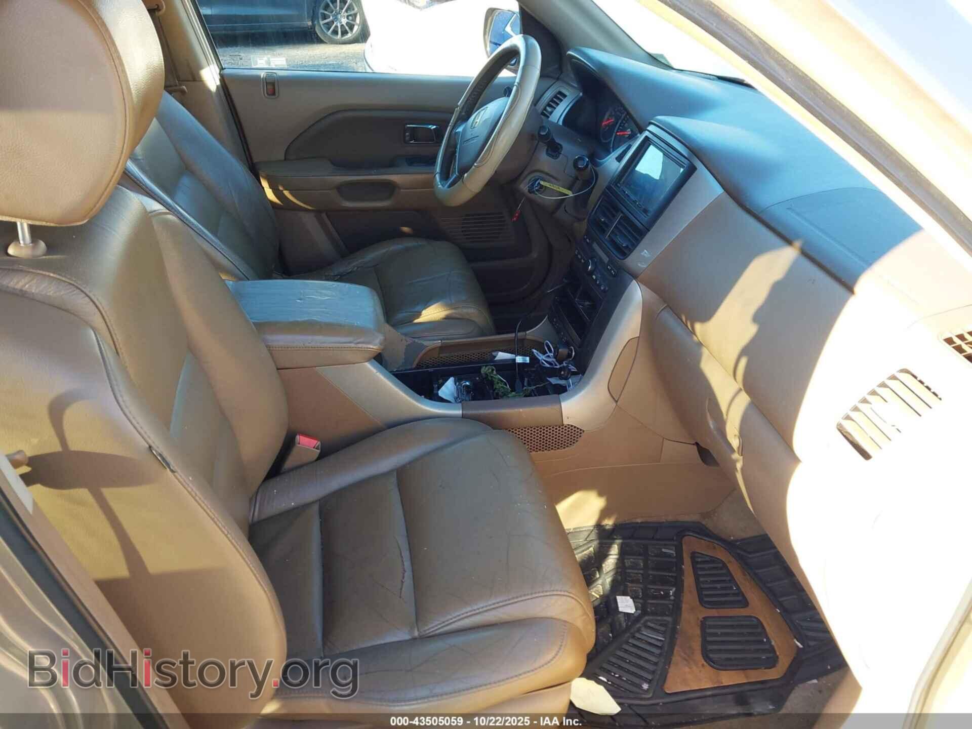 2006 HONDA PILOT - VIN: 2HKYF18736H510041 - Фото 5