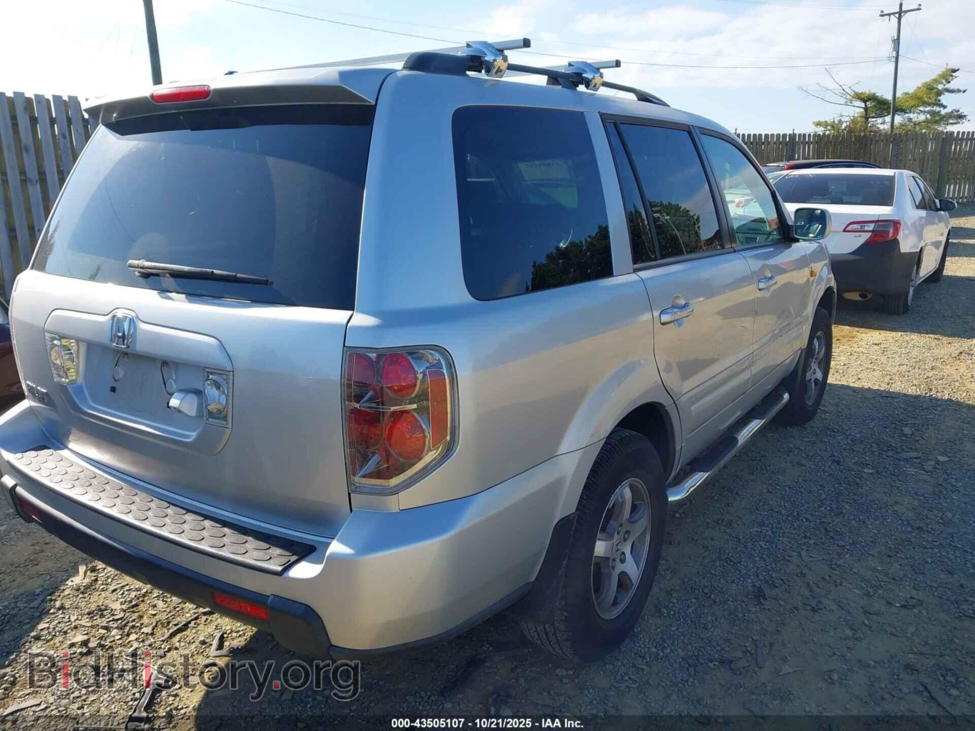 2007 HONDA PILOT - VIN: 5FNYF28737B037098 - Фото 4