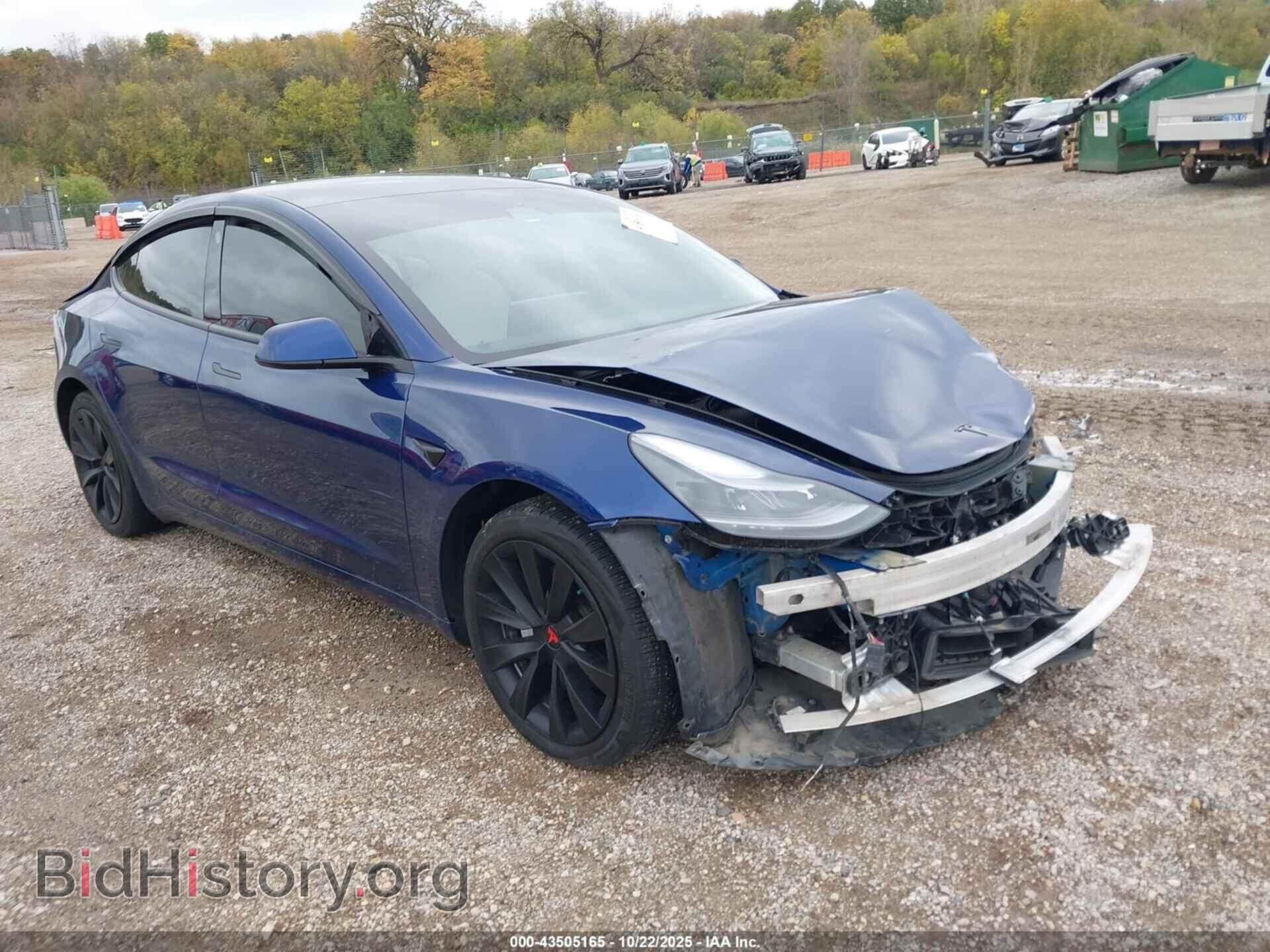 Photo 5YJ3E1EB8MF853249 - TESLA MODEL 3 2021
