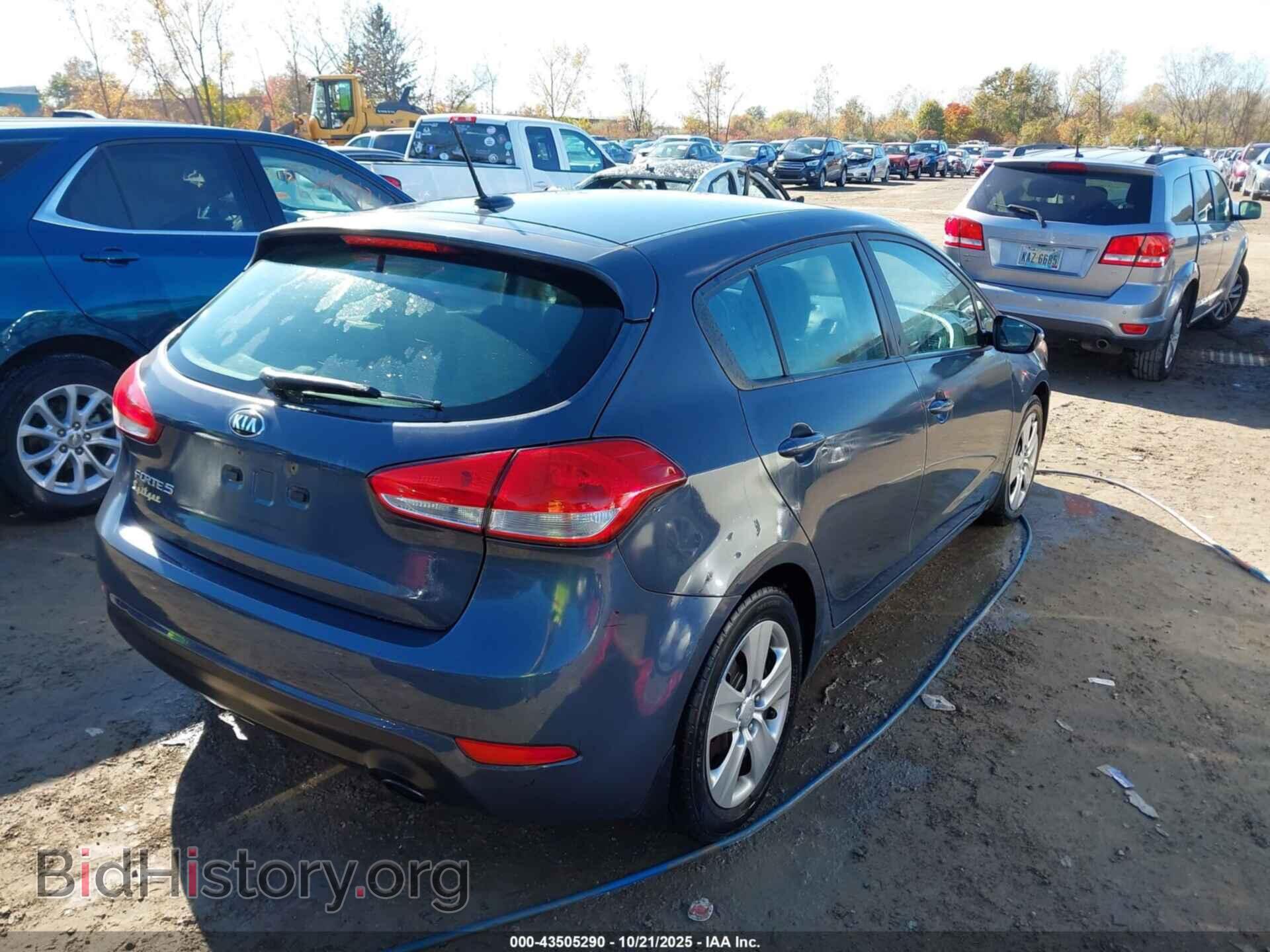 2016 KIA FORTE - VIN: KNAFK5A81G5583629 - Фото 4
