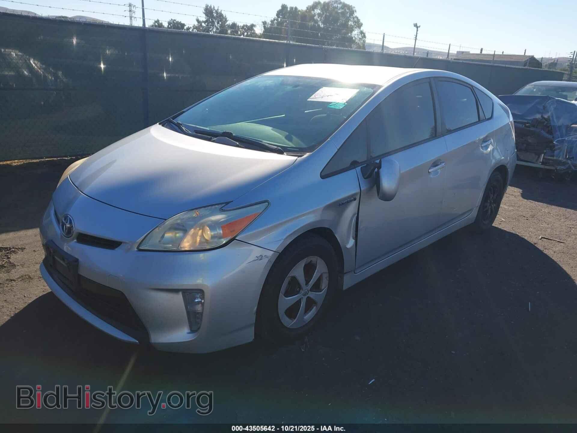 2013 TOYOTA PRIUS - VIN: JTDKN3DU5D5570819 - Фото 2