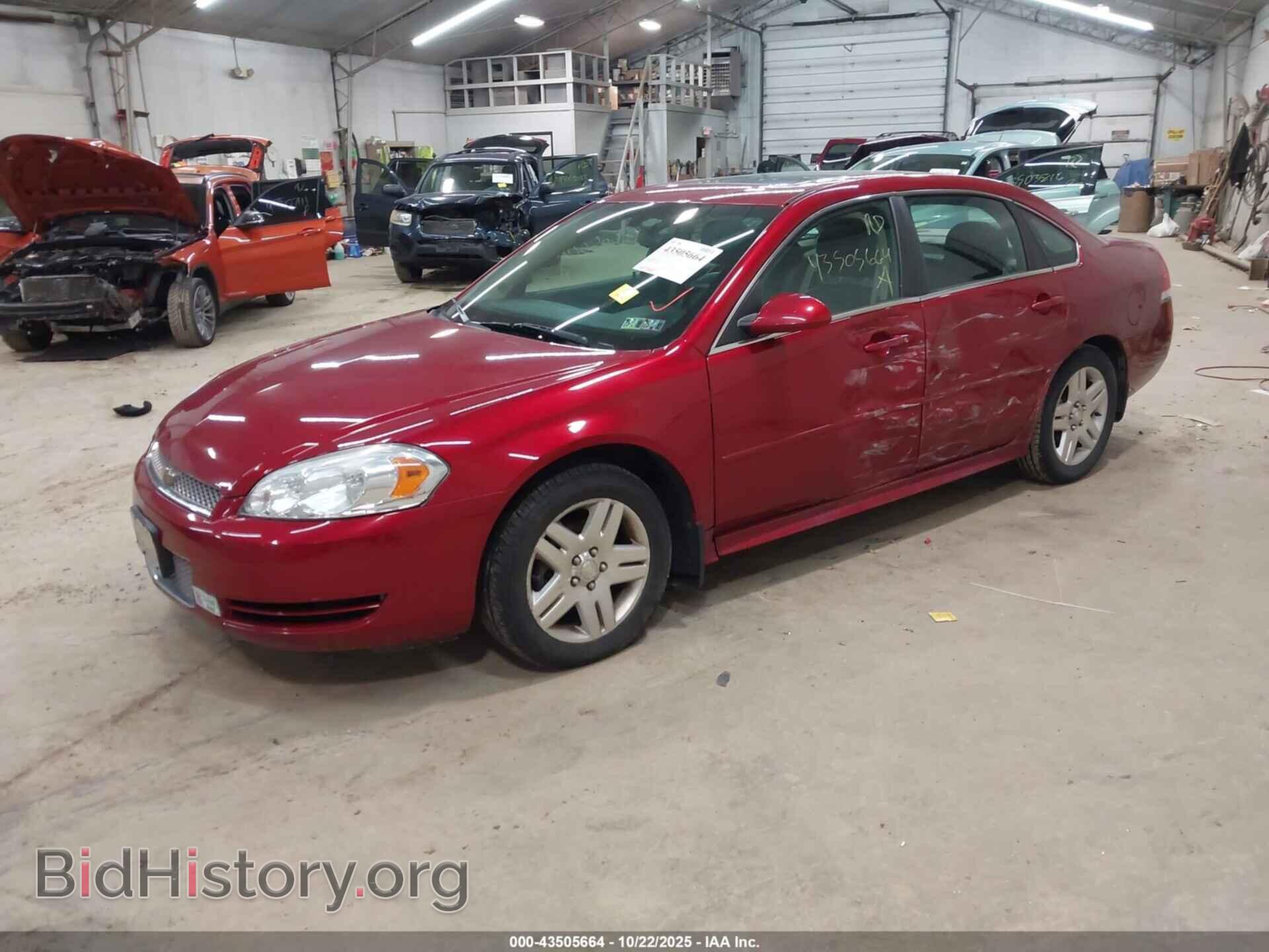 2013 CHEVROLET IMPALA - VIN: 2G1WG5E32D1114350 - Фото 2