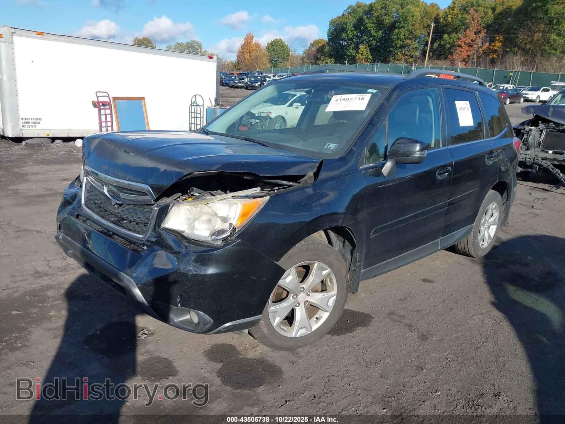 2014 SUBARU FORESTER - VIN: JF2SJAMC8EH406036 - Фото 2