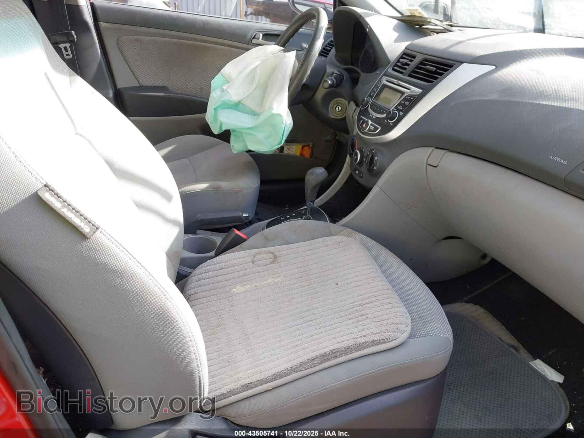 2013 HYUNDAI ACCENT - VIN: KMHCT4AE6DU406512 - Фото 5