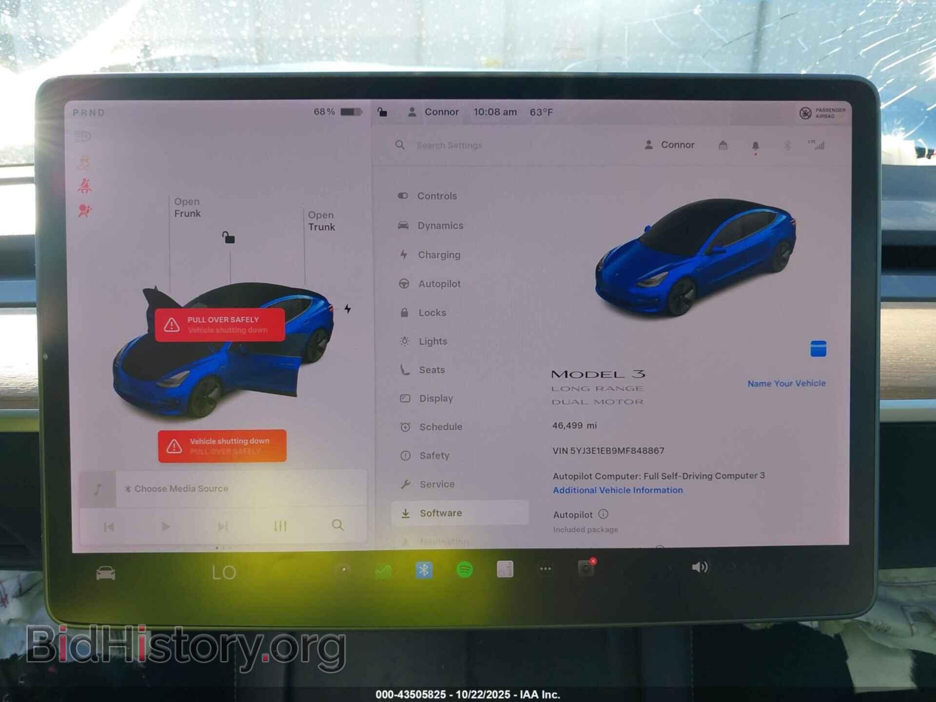 2021 TESLA MODEL 3 - VIN: 5YJ3E1EB9MF848867 - Фото 7