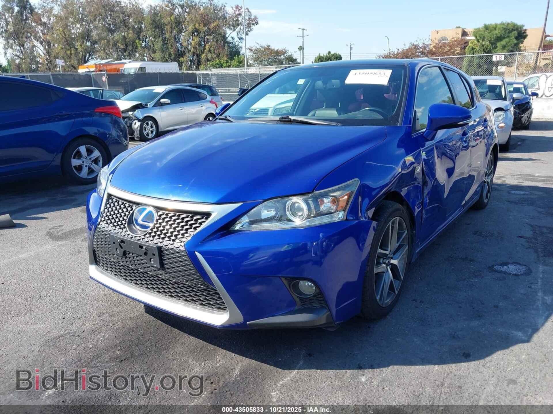 2015 LEXUS CT 200H - VIN: JTHKD5BH5F2240704 - Фото 2