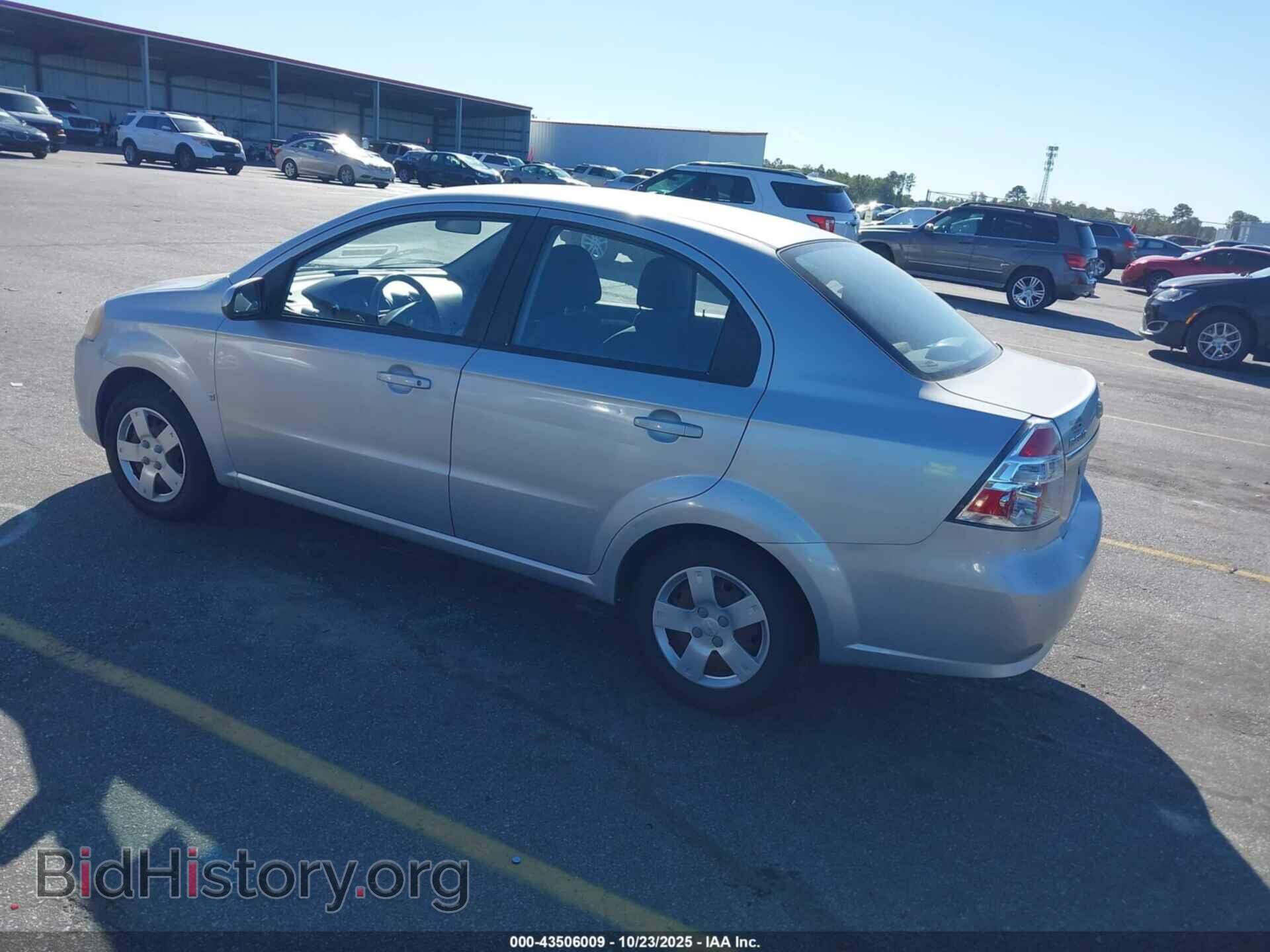 2009 CHEVROLET AVEO - VIN: KL1TD56E89B326736 - Фото 3