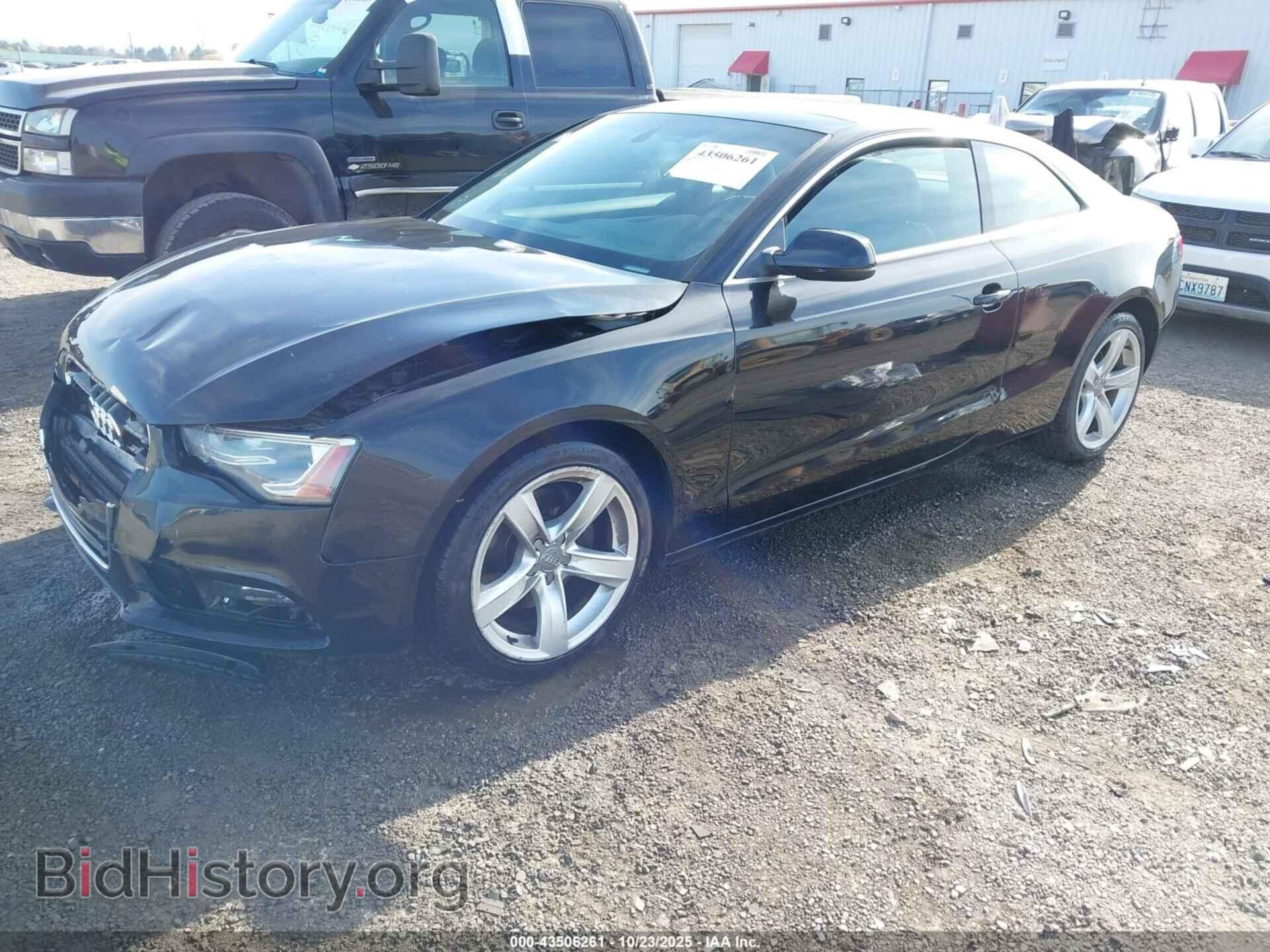 2013 AUDI A5 - VIN: WAUCFAFR8DA023983 - Фото 2