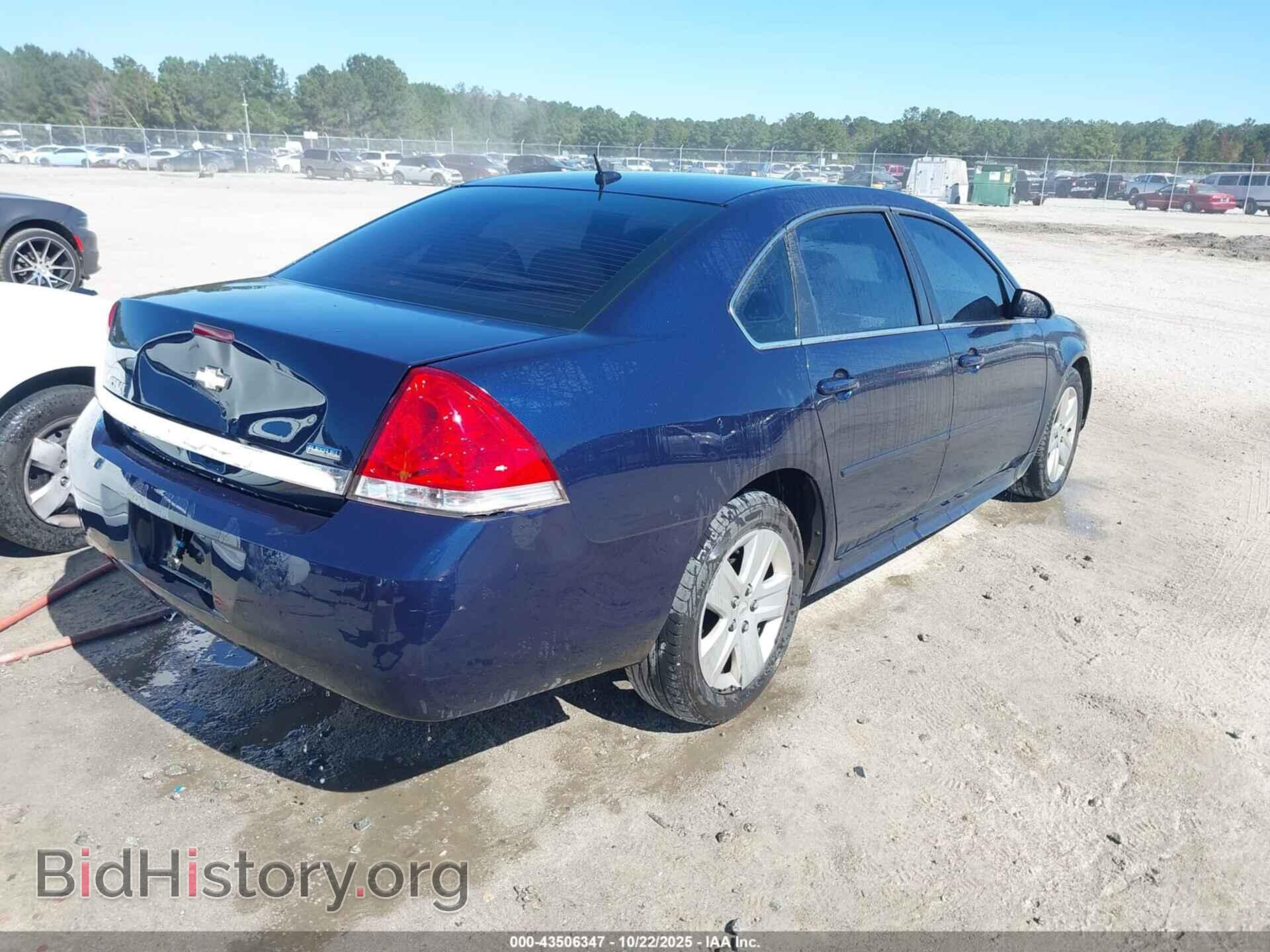 2011 CHEVROLET IMPALA - VIN: 2G1WA5EK1B1217037 - Фото 4