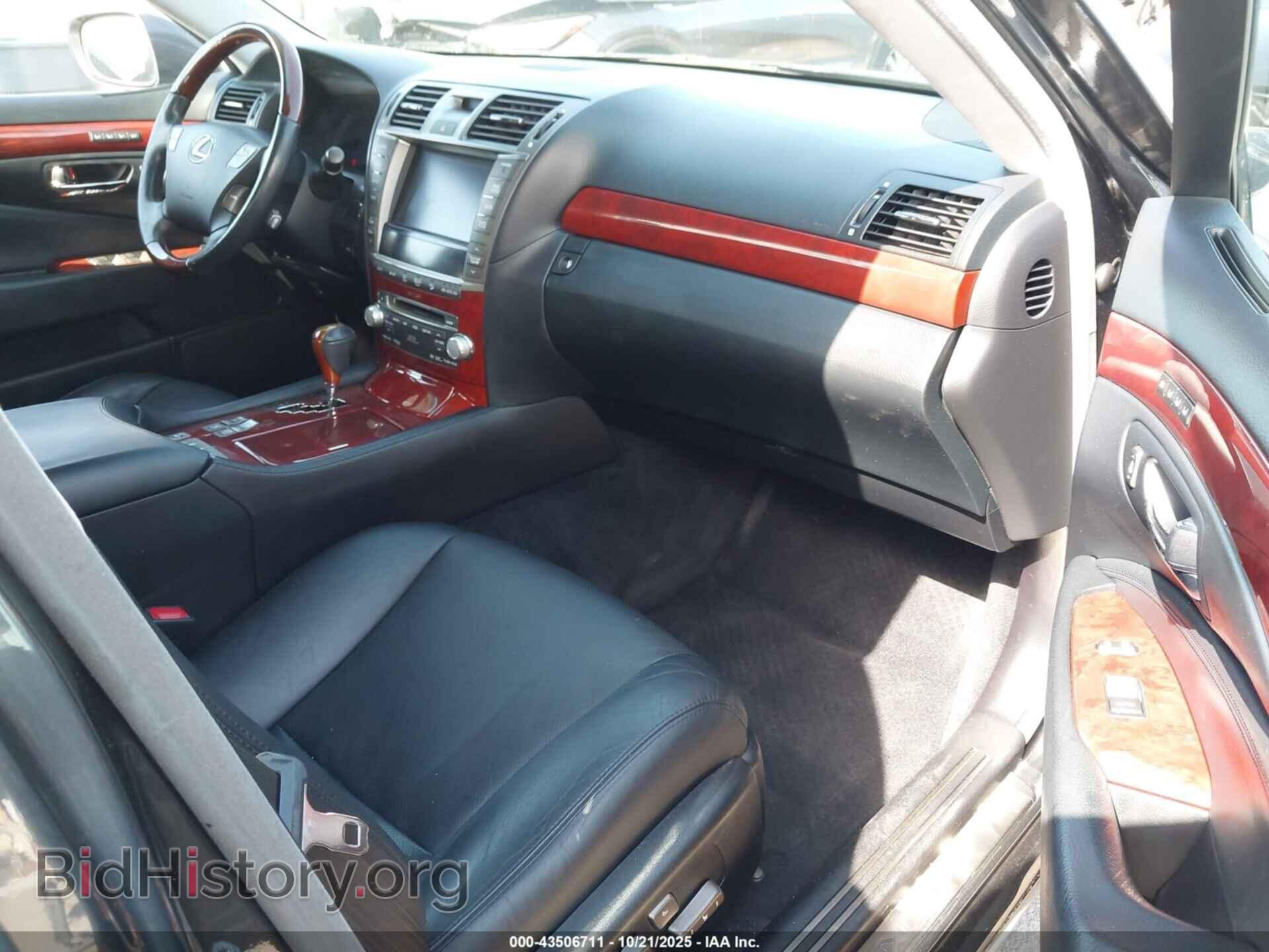 2010 LEXUS LS 460 - VIN: JTHGL5EF3A5040379 - Фото 5