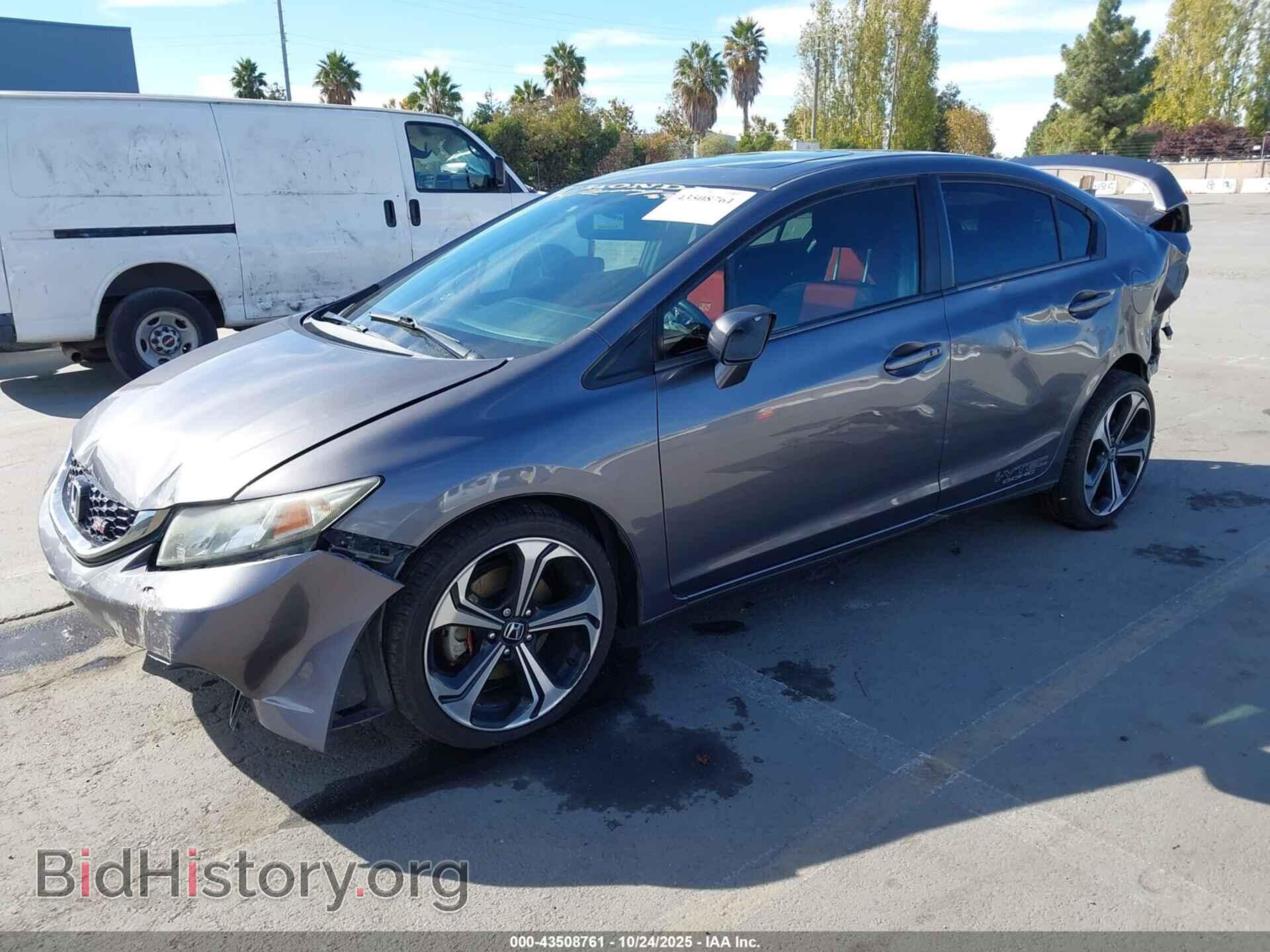 2015 HONDA CIVIC - VIN: 2HGFB6E50F8701879 - Фото 2