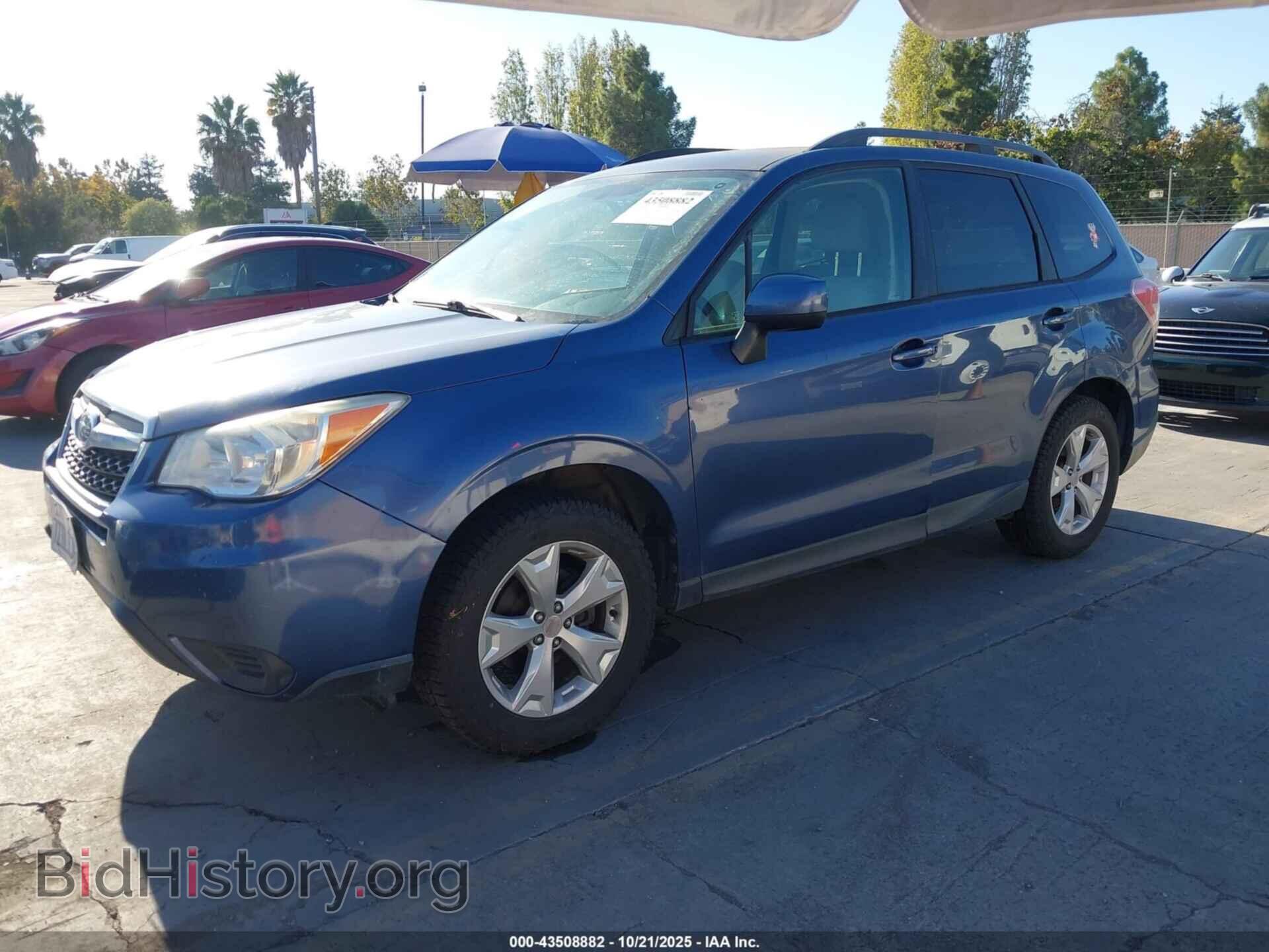 2014 SUBARU FORESTER - VIN: JF2SJACC2EG525935 - Фото 2