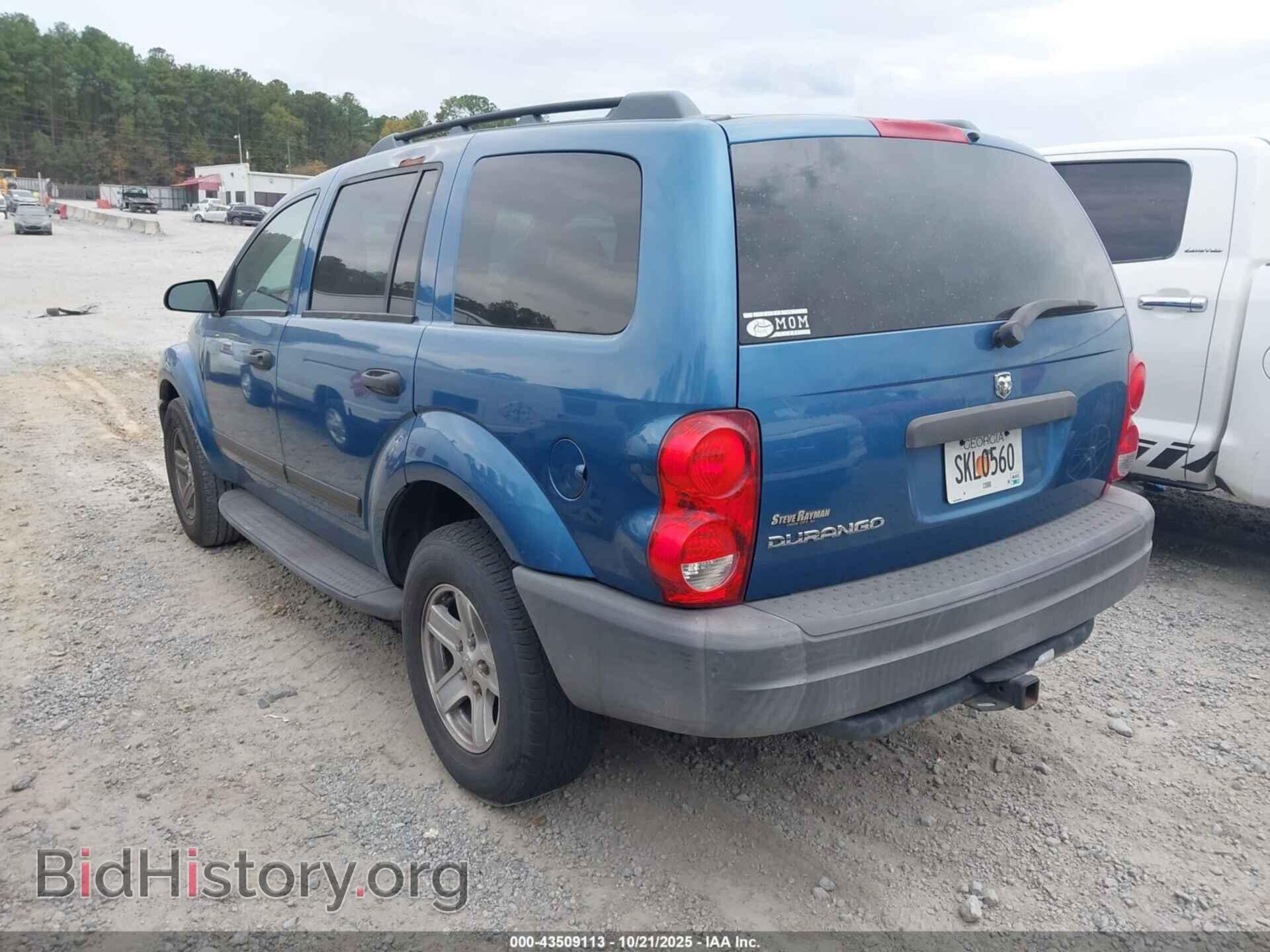 2006 DODGE DURANGO - VIN: 1D4HD38K66F118951 - Фото 3