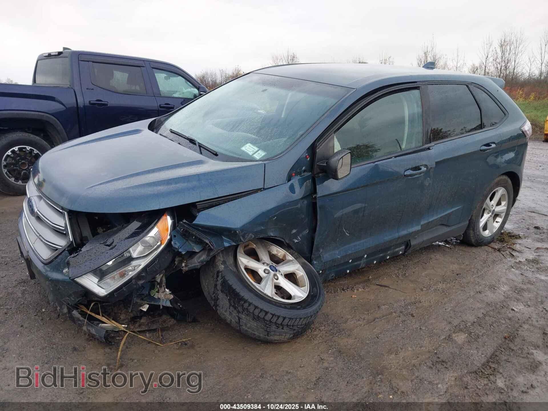 2016 FORD EDGE - VIN: 2FMPK4G99GBB56904 - Фото 2