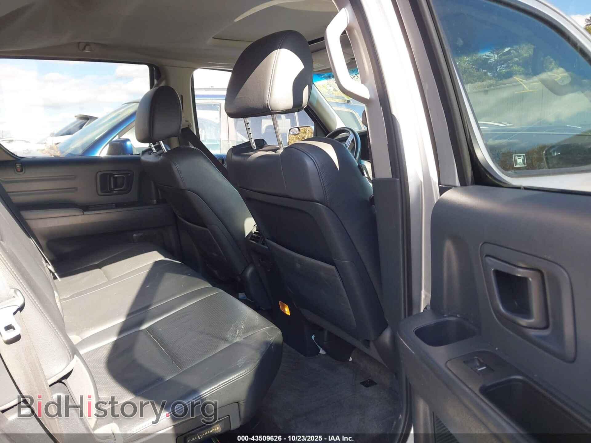2011 HONDA RIDGELINE - VIN: 5FPYK1F55BB011559 - Фото 8