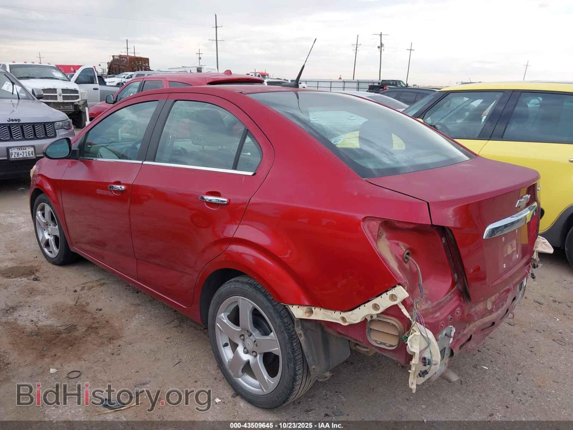 2012 CHEVROLET SONIC - VIN: 1G1JE5SH4C4139009 - Фото 3