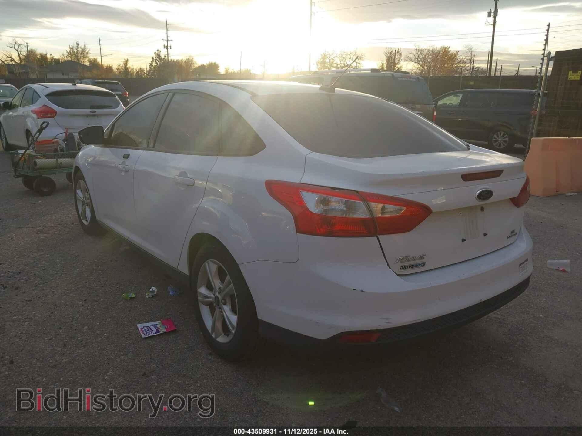 2014 FORD FOCUS - VIN: 1FADP3F2XEL175830 - Фото 3