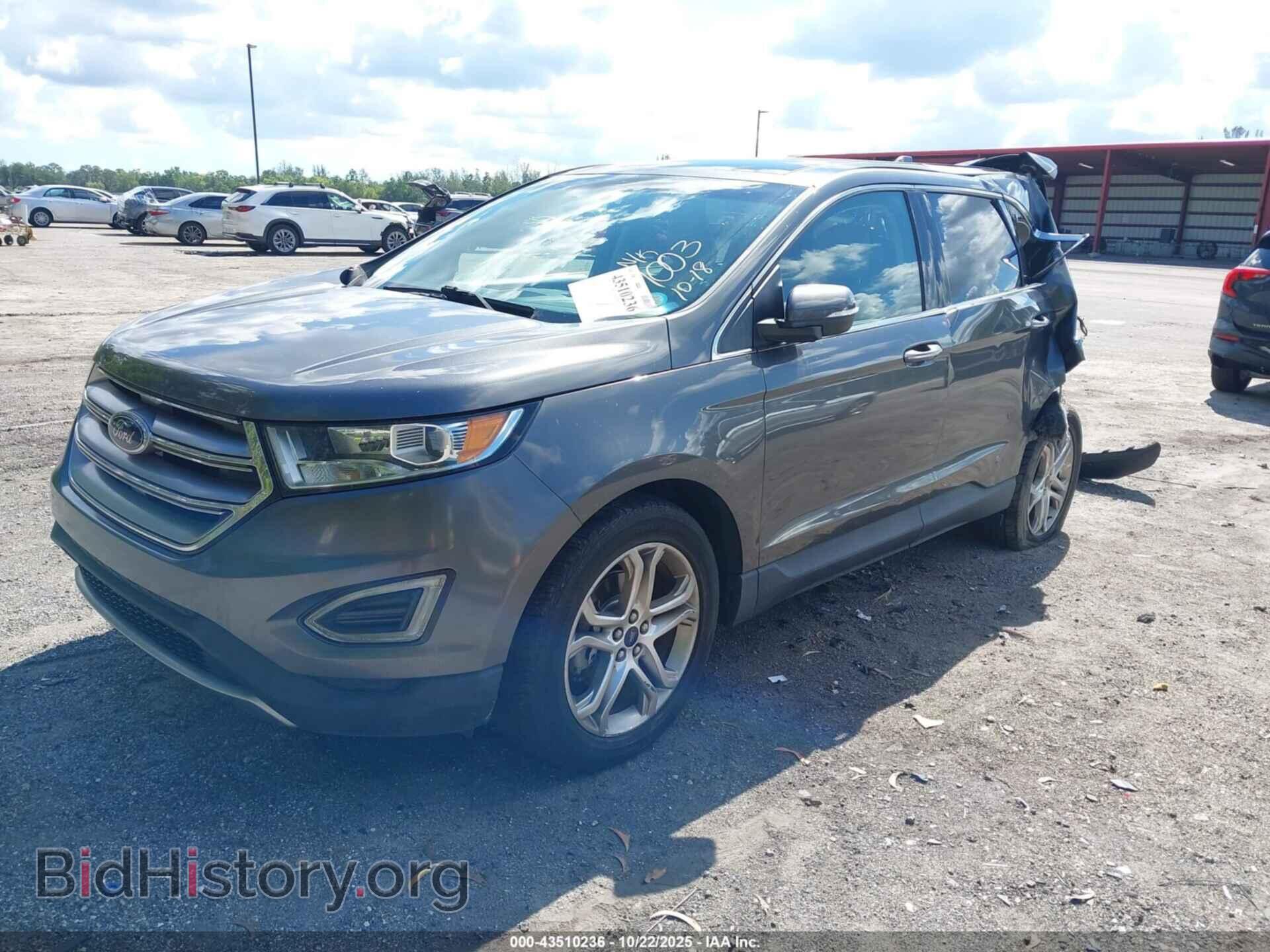 2017 FORD EDGE - VIN: 2FMPK3K91HBB21003 - Фото 2
